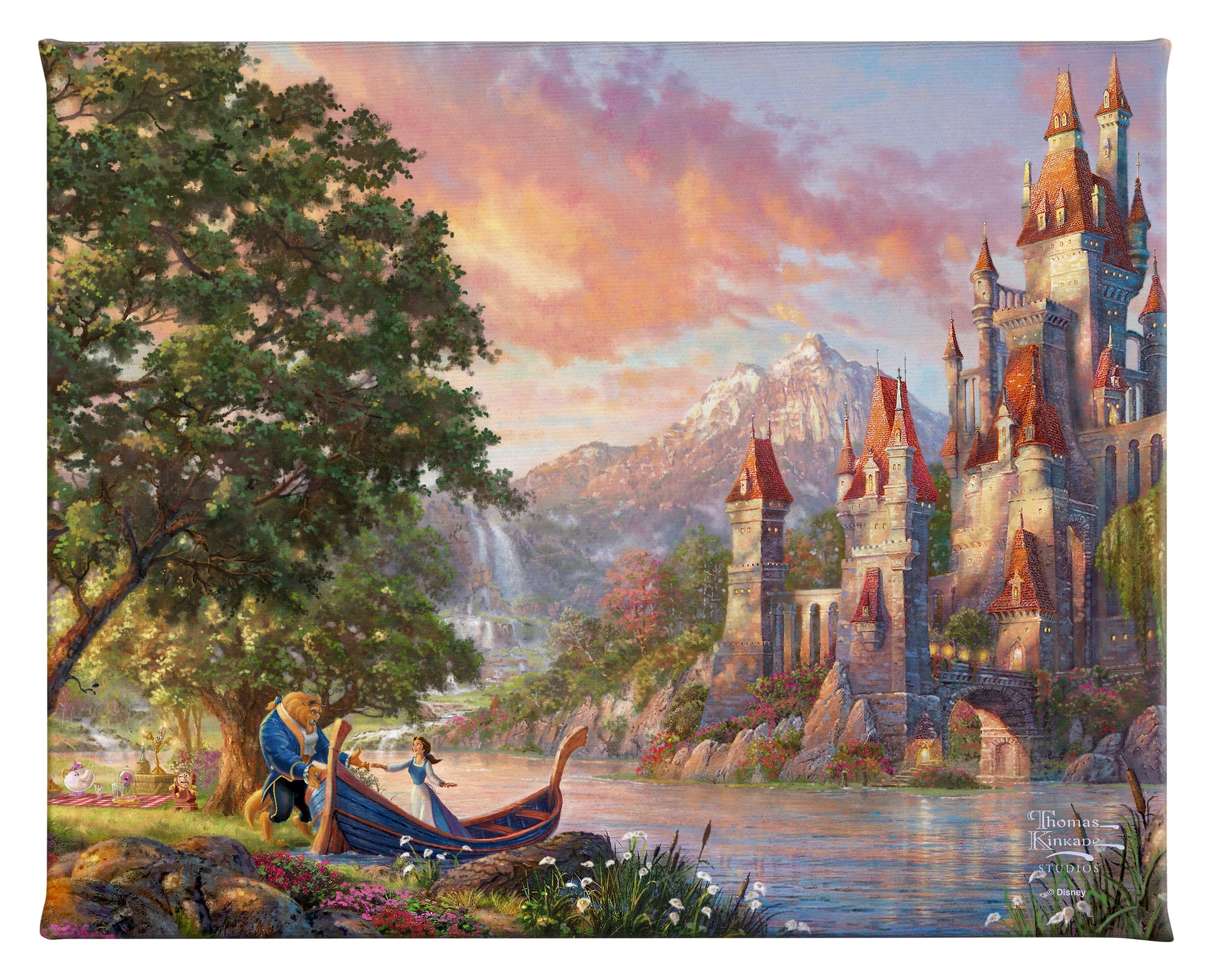 Thomas Kinkade Beauty And The Beast