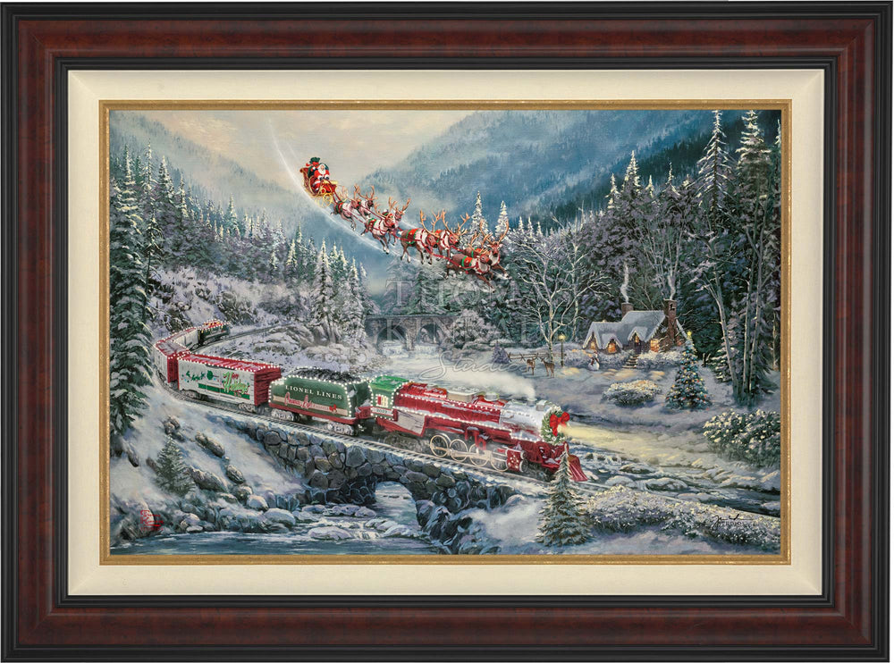 Christmas Light Express by Thomas Kinkade Studios