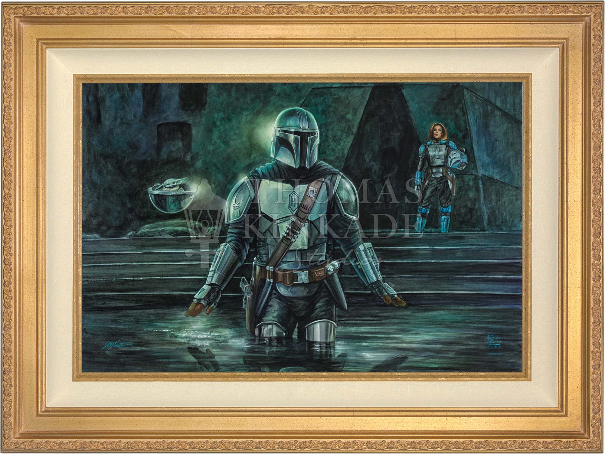 Mando Star Wars Paint By Numbers - Canvas Paint by numbers