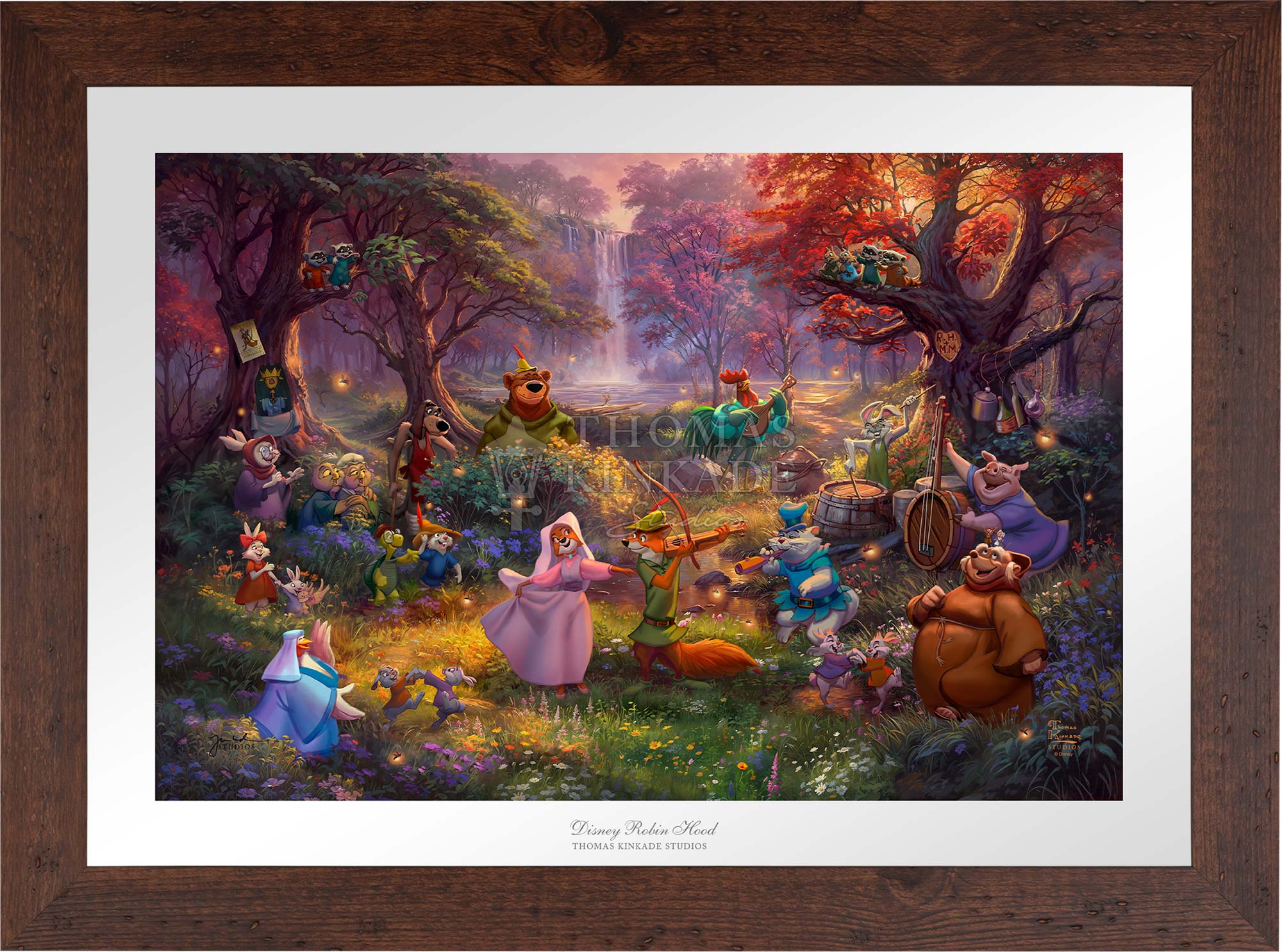 Disney Robin Hood - Limited Edition Paper – Thomas Kinkade Studios