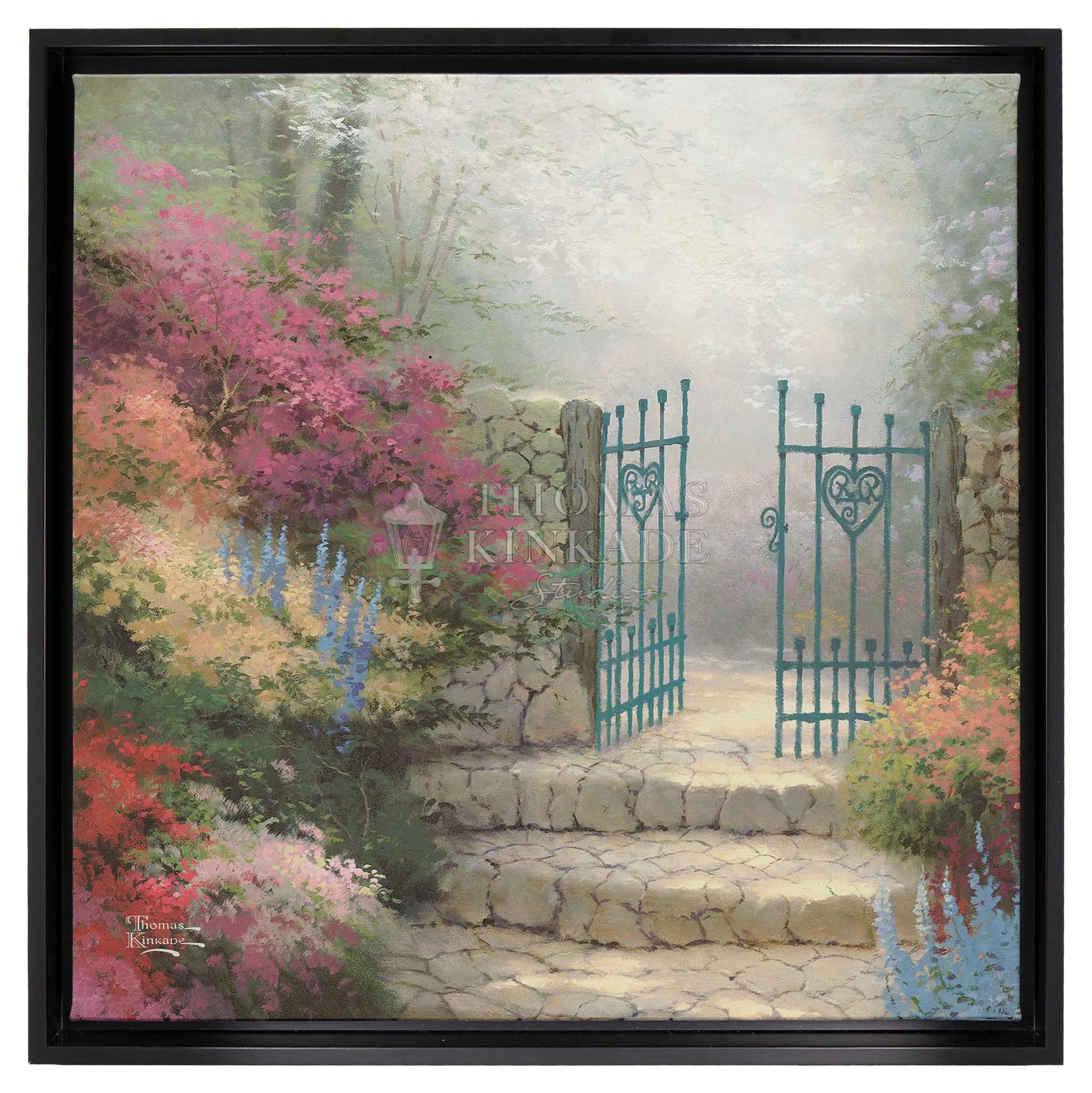 The Garden of Promise - 20 x 20 Gallery Wrapped Canvas (Onyx