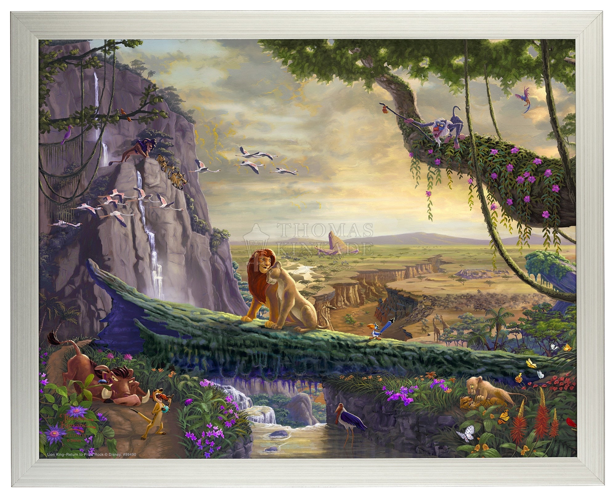 Disney The Lion King - Return to Pride Rock - Art Prints – Thomas ...