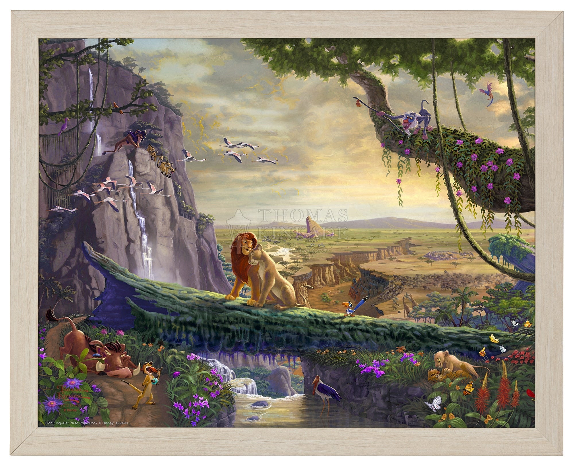Disney The Lion King - Return to Pride Rock - Art Prints – Thomas ...