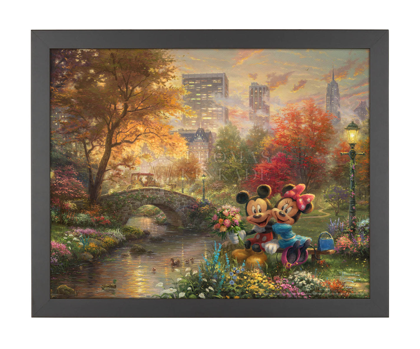 Disney Mickey and Minnie - Sweetheart Central Park - Art Prints ...