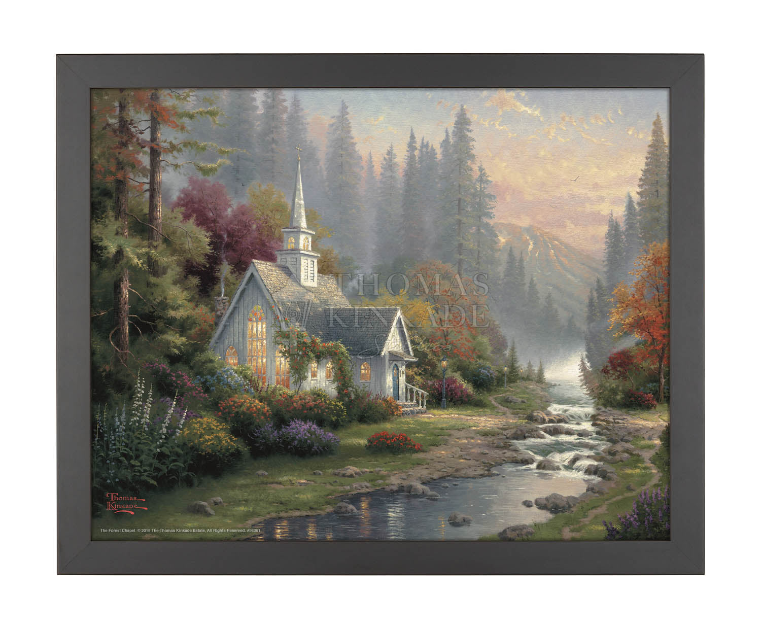 The Forest Chapel - Art Prints – Thomas Kinkade Studios