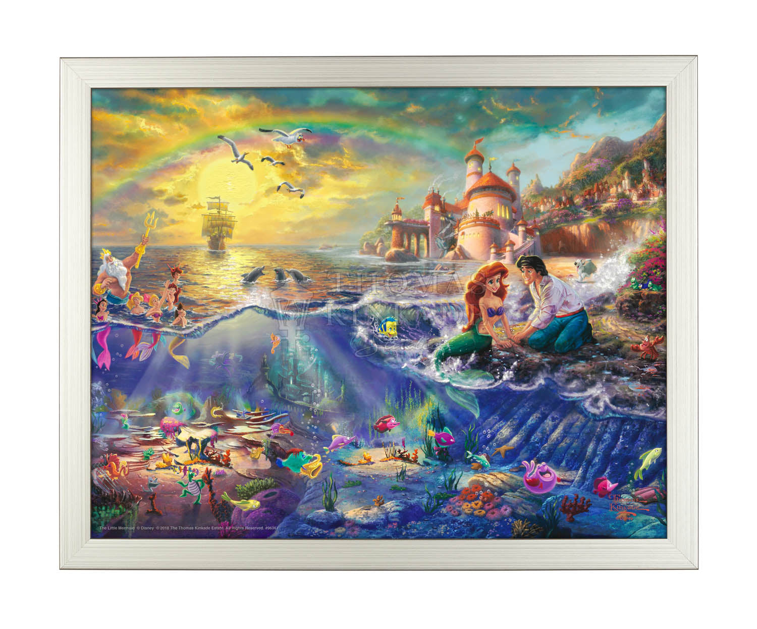 Disney The Little Mermaid - Art Prints – Thomas Kinkade Studios