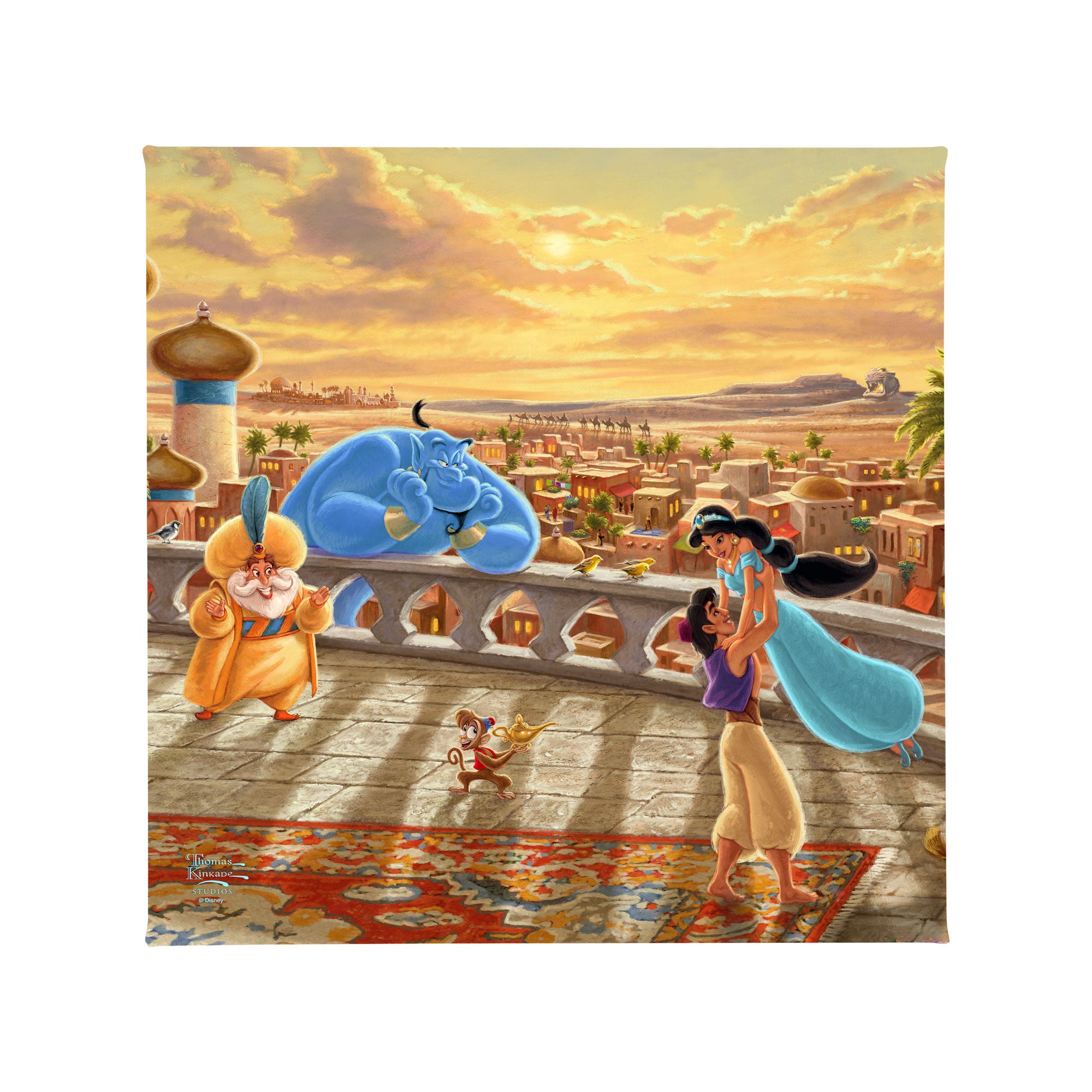 Disney Jasmine Dancing in the Desert Sunset - 14