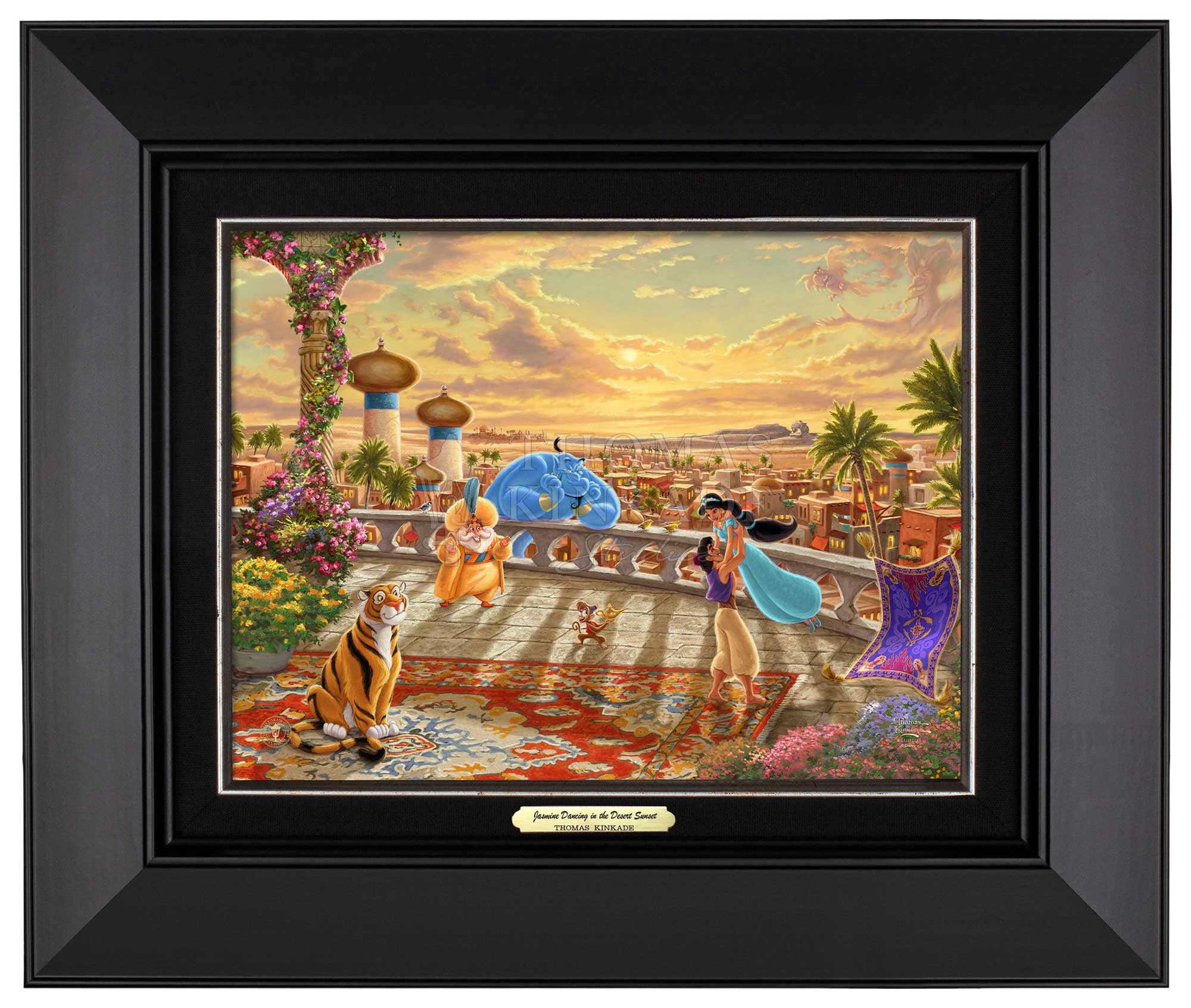 Disney Jasmine Dancing In The Desert Sunset - Canvas Classics – Thomas ...