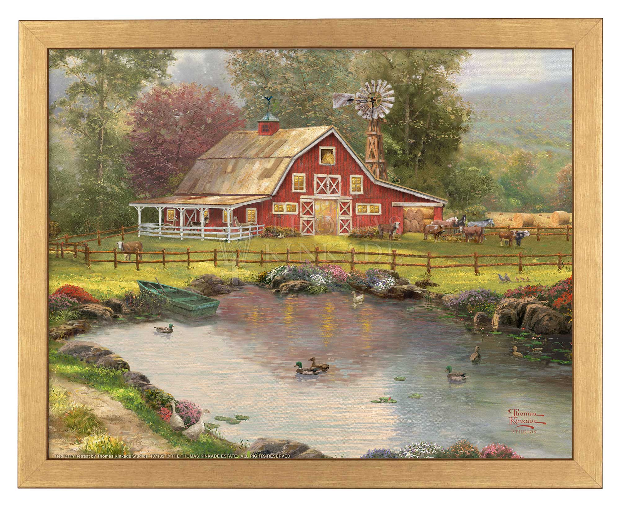 Large Painter or Crafter Box Thomas store Kinkade