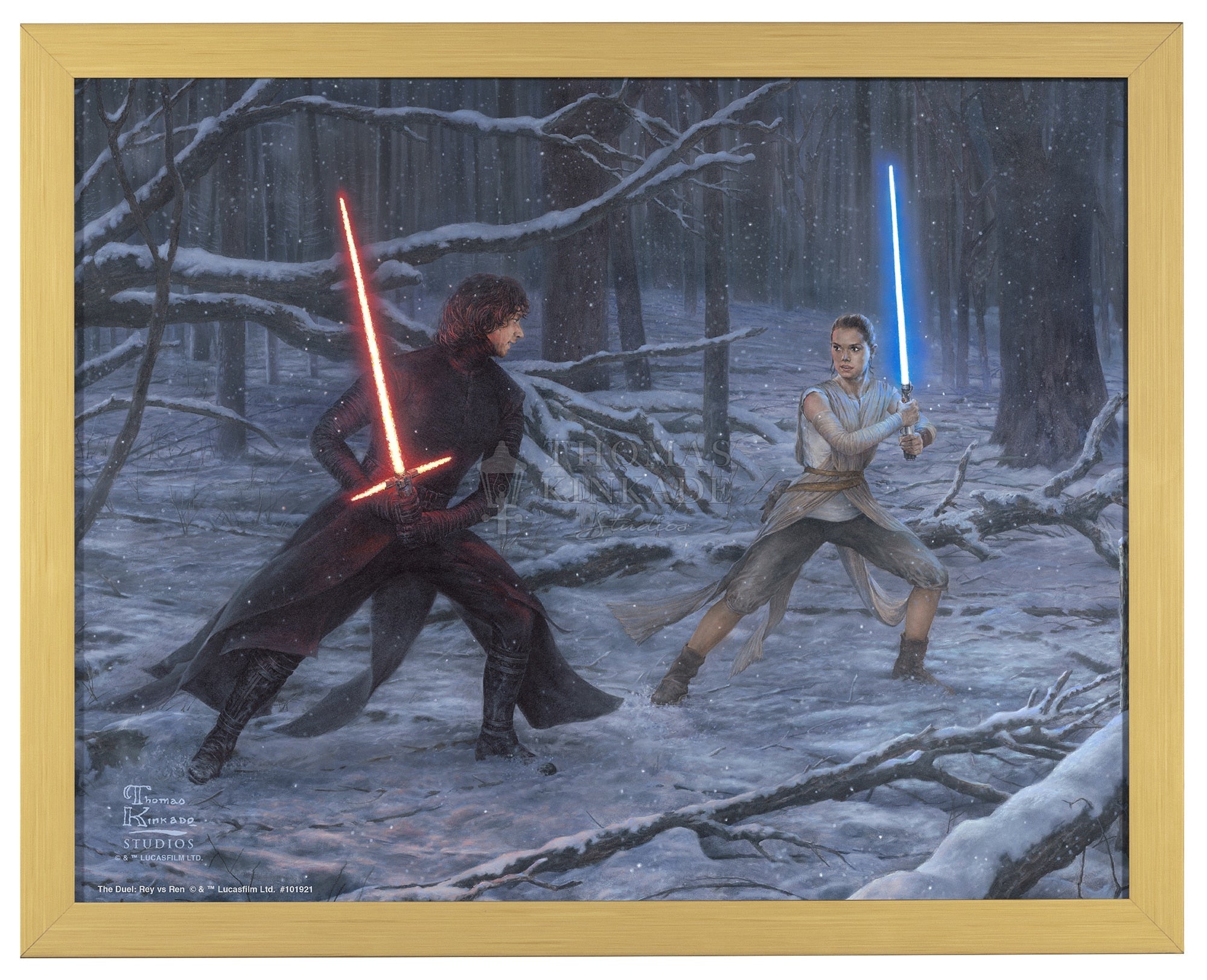 The Duel: Rey™ vs. Ren - Art Prints