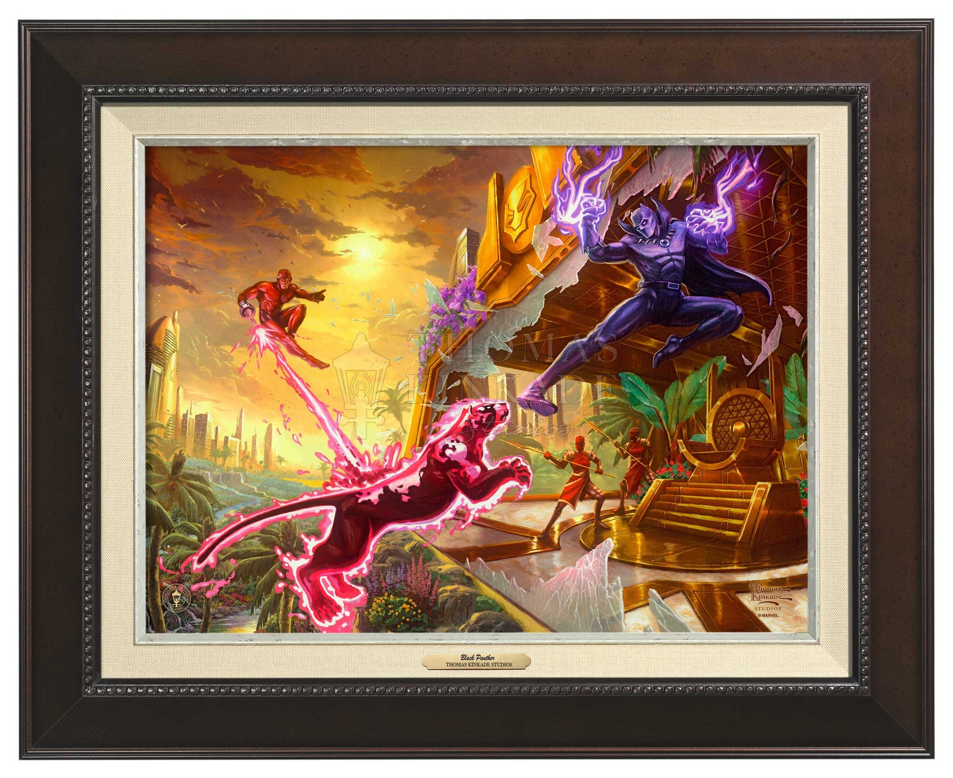 Black Panther Canvas Classics Thomas Kinkade Studios black-panther-canvas-classics-thomas-kinkade-studios
