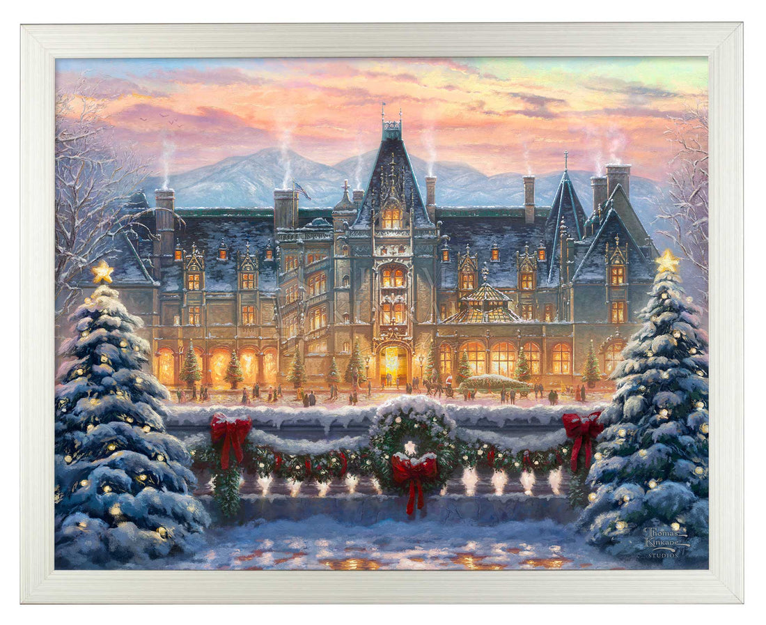 Thomas kinkade biltmore christmas