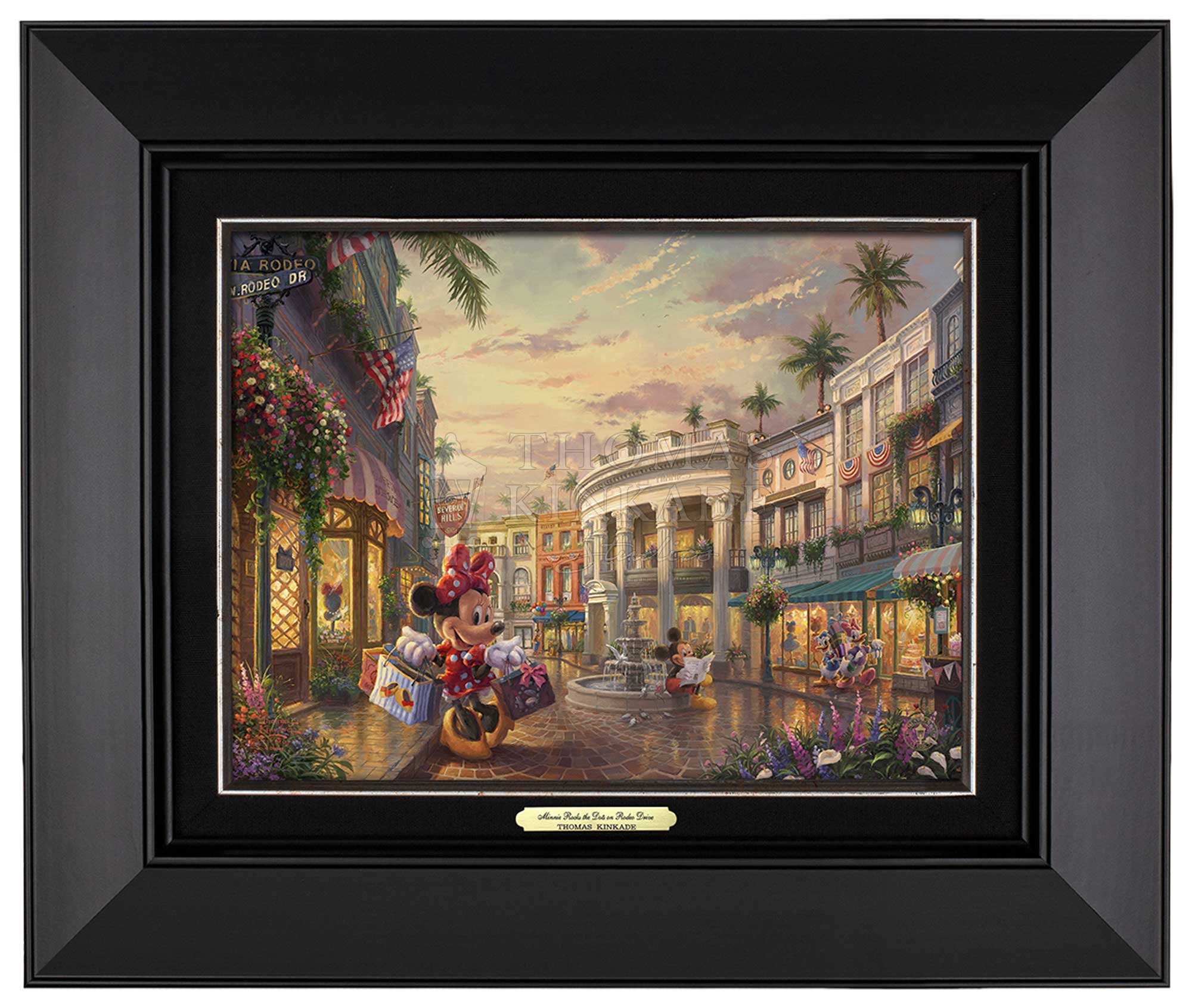 Disney Minnie Rocks the Dots on Rodeo Drive - Canvas Classics