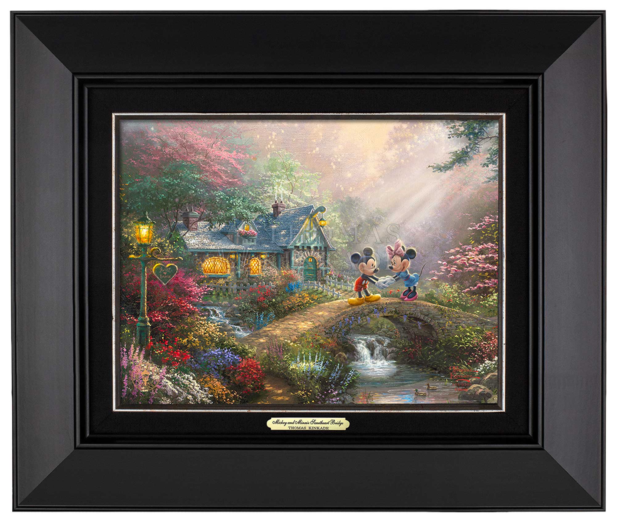 Disney Mickey and Minnie - Sweetheart Bridge - Canvas Classics – Thomas ...