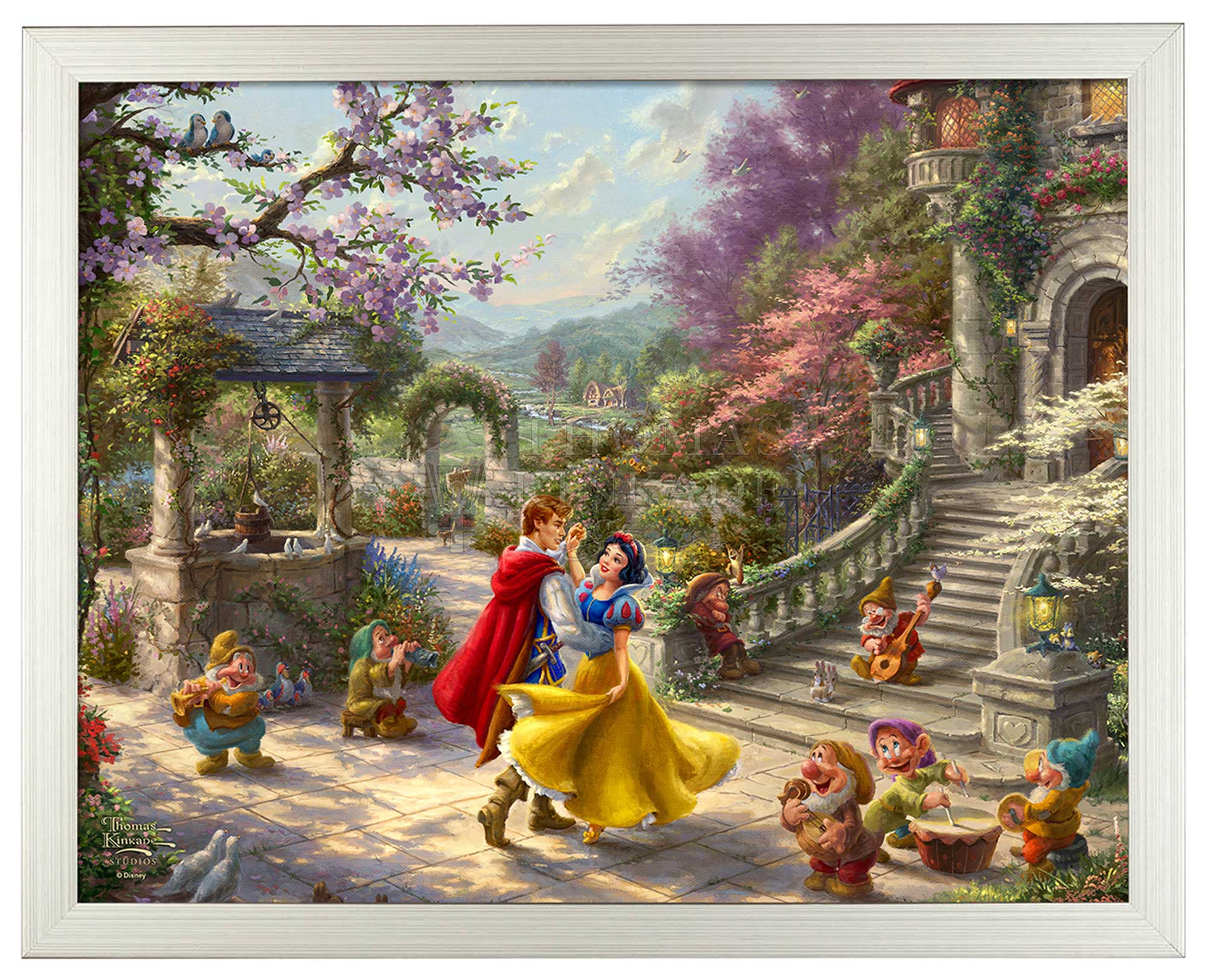 Disney Snow White Dancing in the Sunlight Art Prints