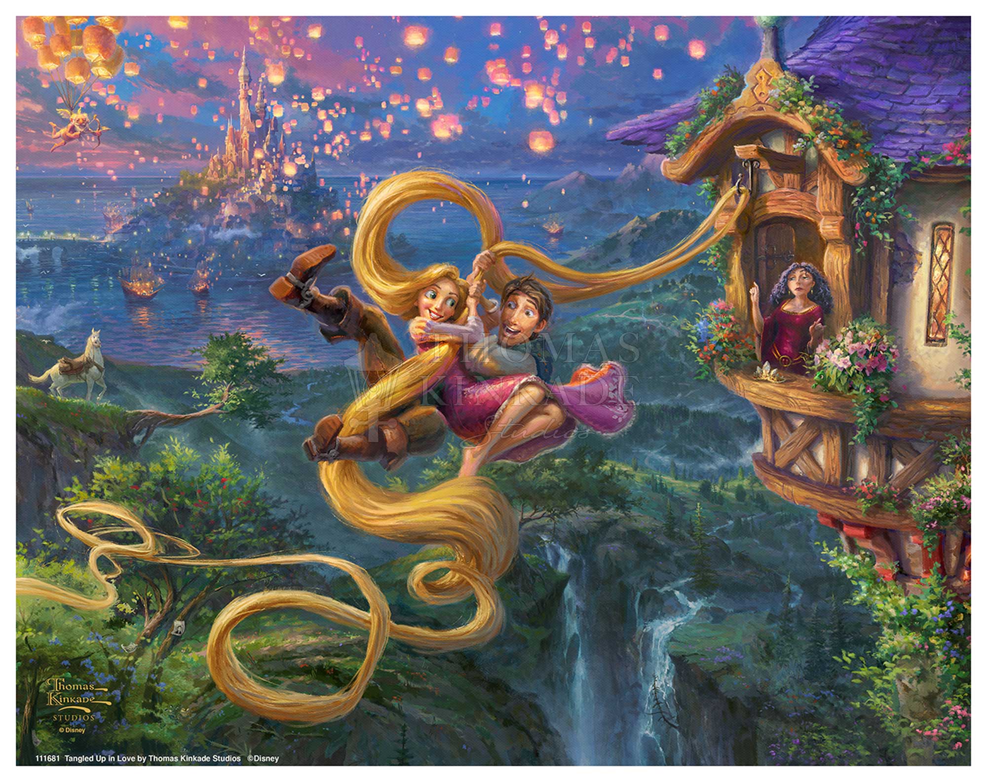 Disney Tangled Up in Love - Art Prints