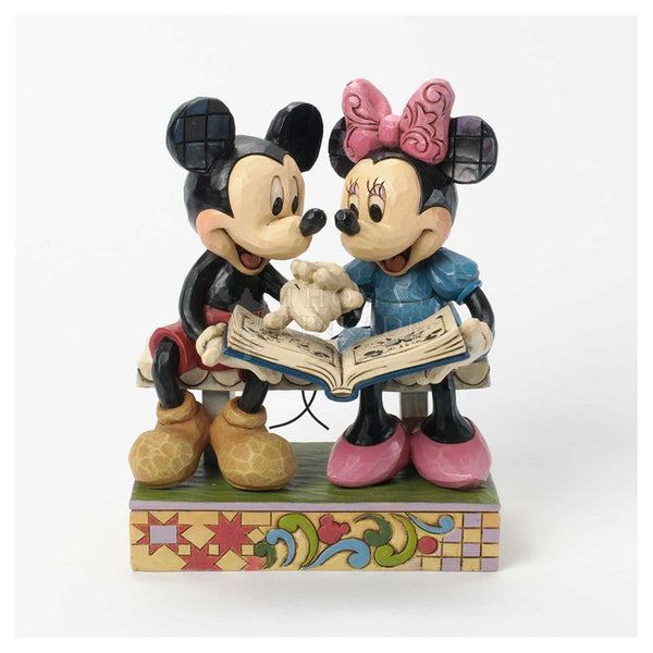 Mickey and Minnie Love Story - Sculpture – Thomas Kinkade Studios