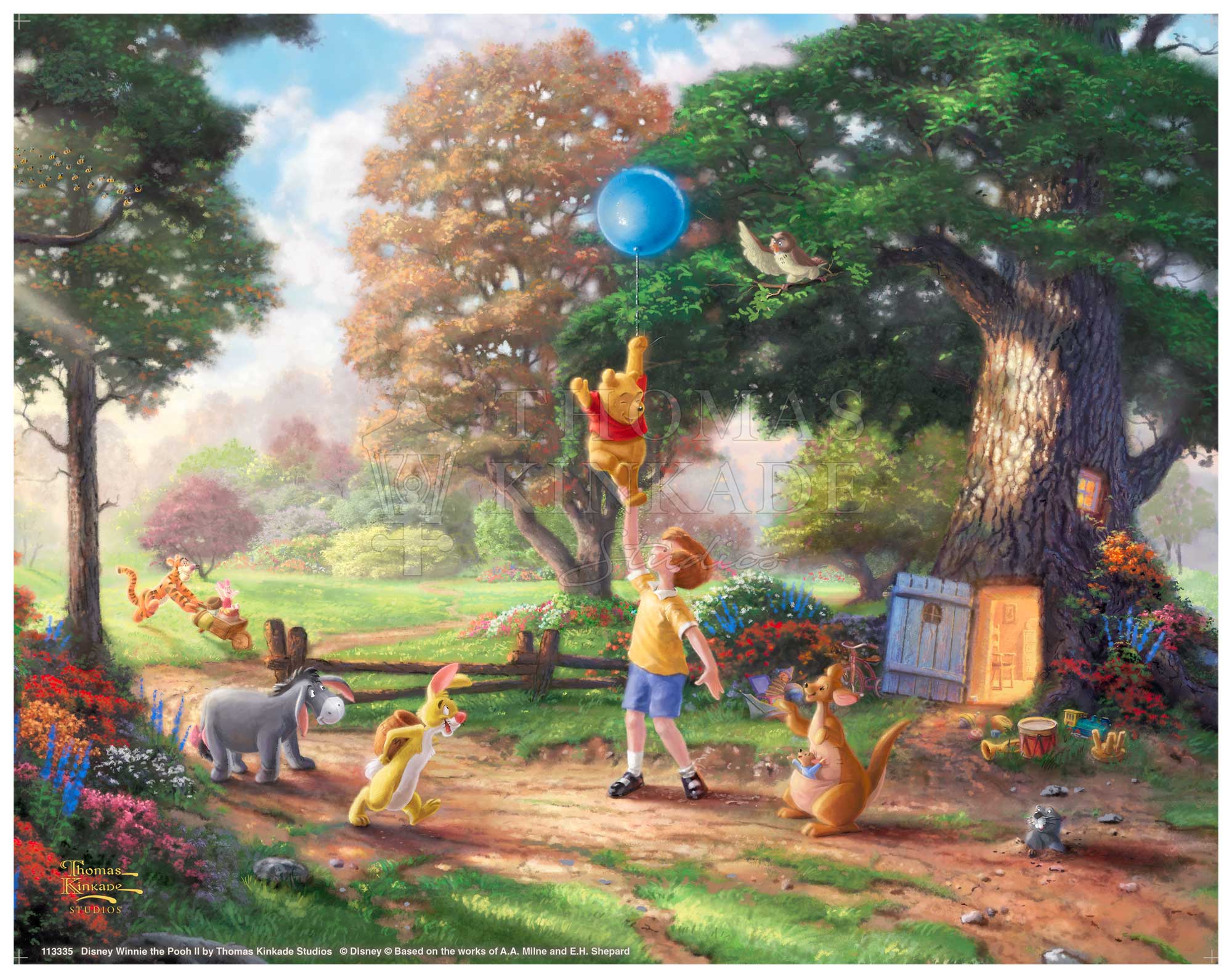 Disney Winnie the Pooh II - Art Prints - Unframed Art Print