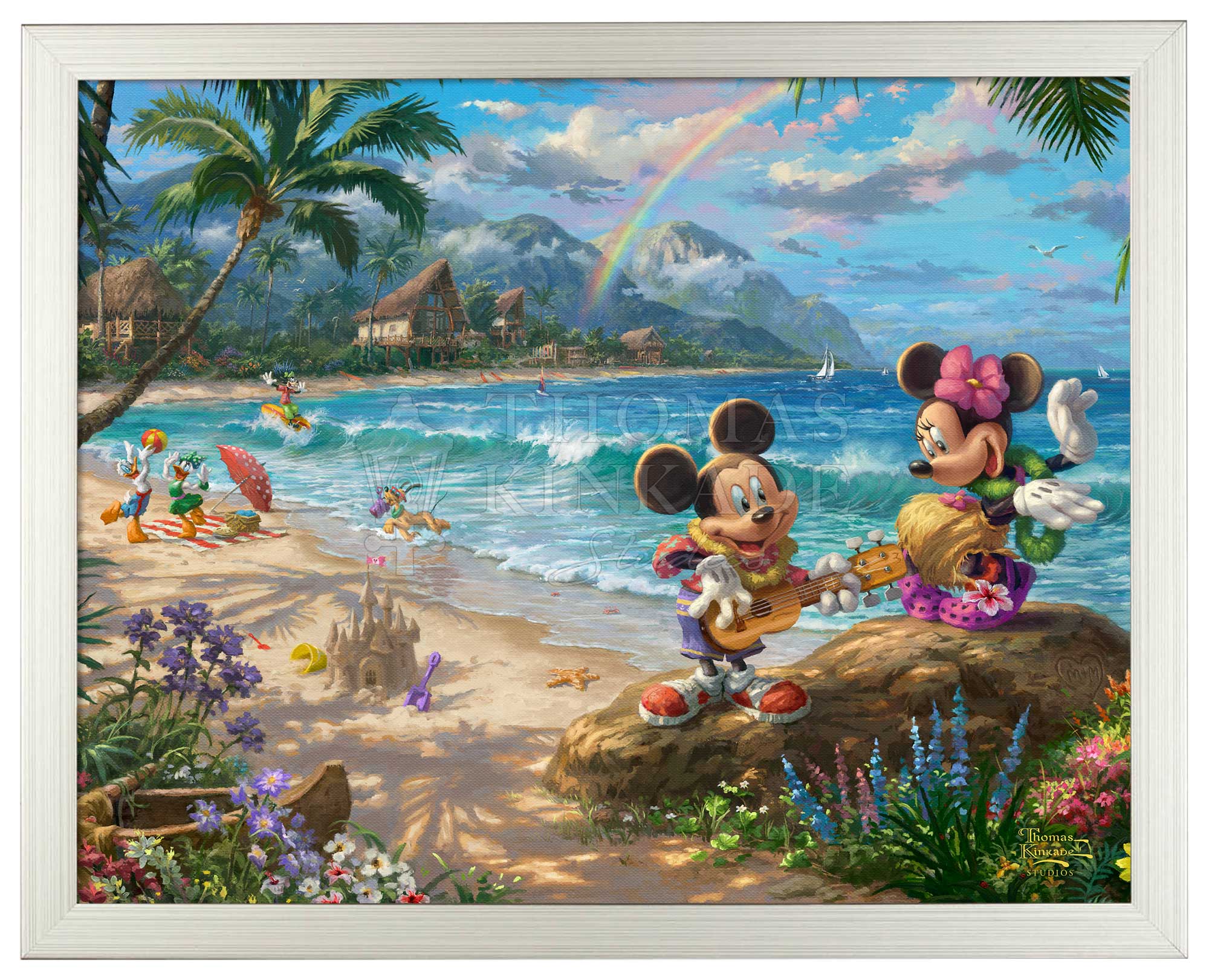 Disney Mickey and Minnie in Hawaii - Art Prints – Thomas Kinkade