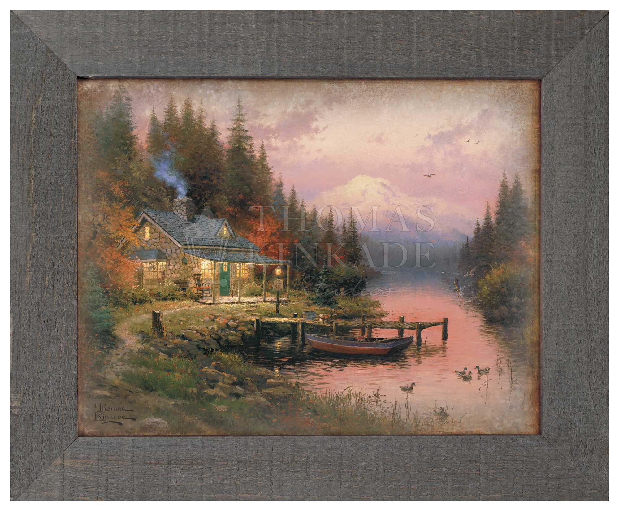 Thomas Kinkade End of a Perfect Day discount