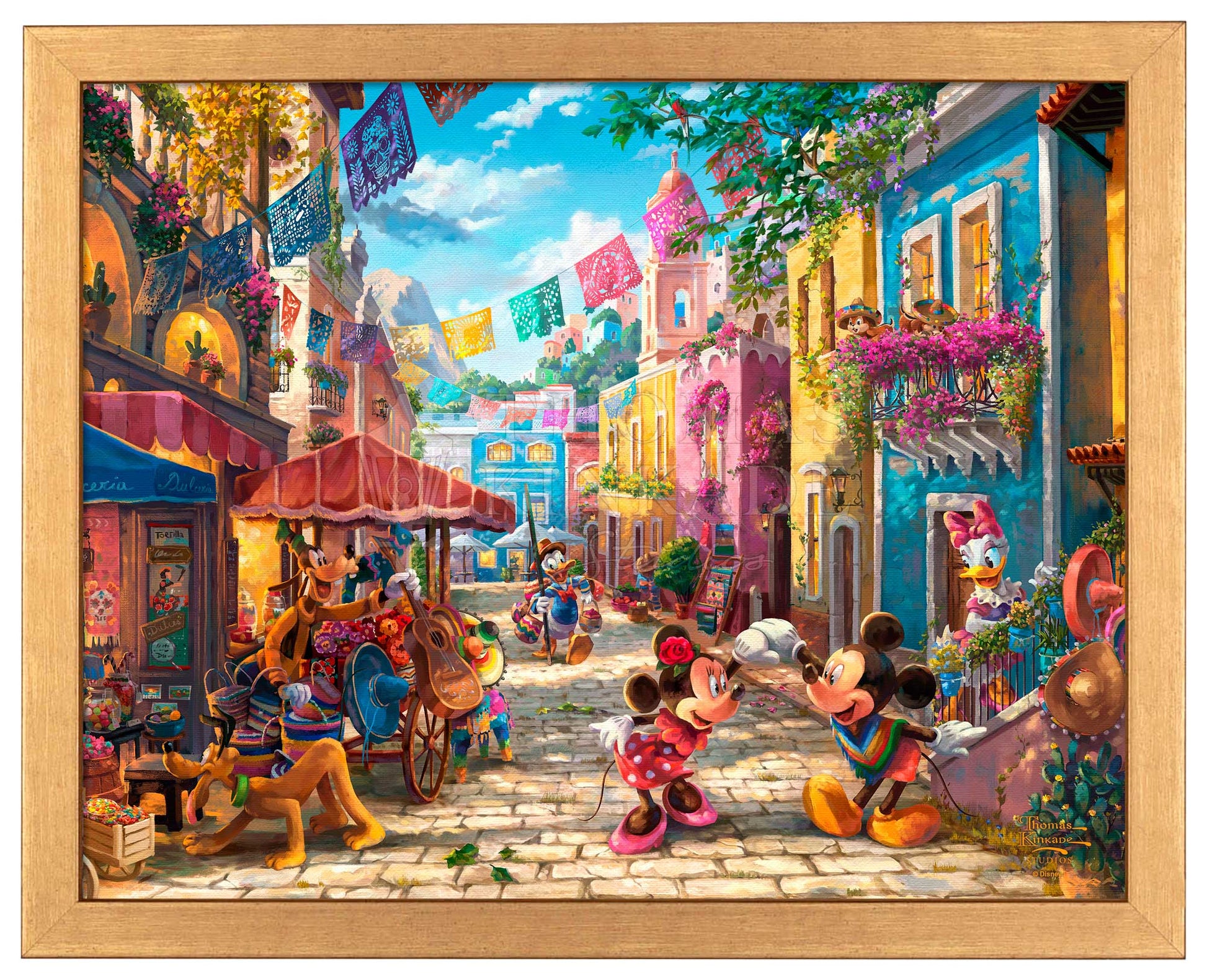 Disney Mickey and Minnie in Mexico - Art Prints – Thomas Kinkade