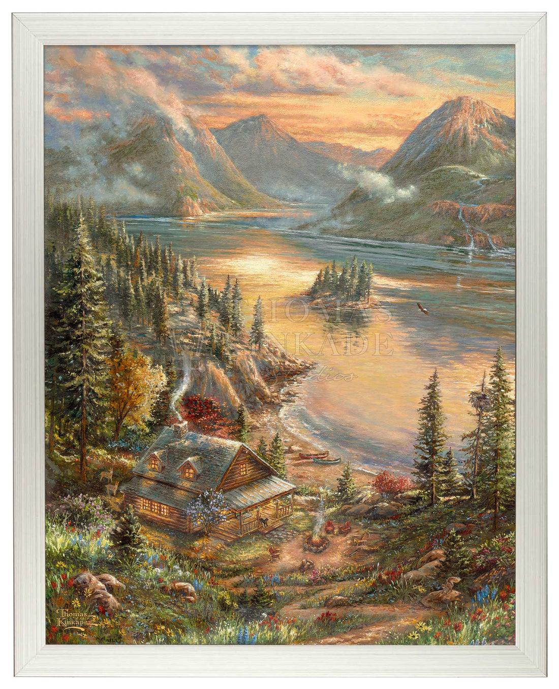 Lakeside Splendor - Art Prints – Thomas Kinkade Studios