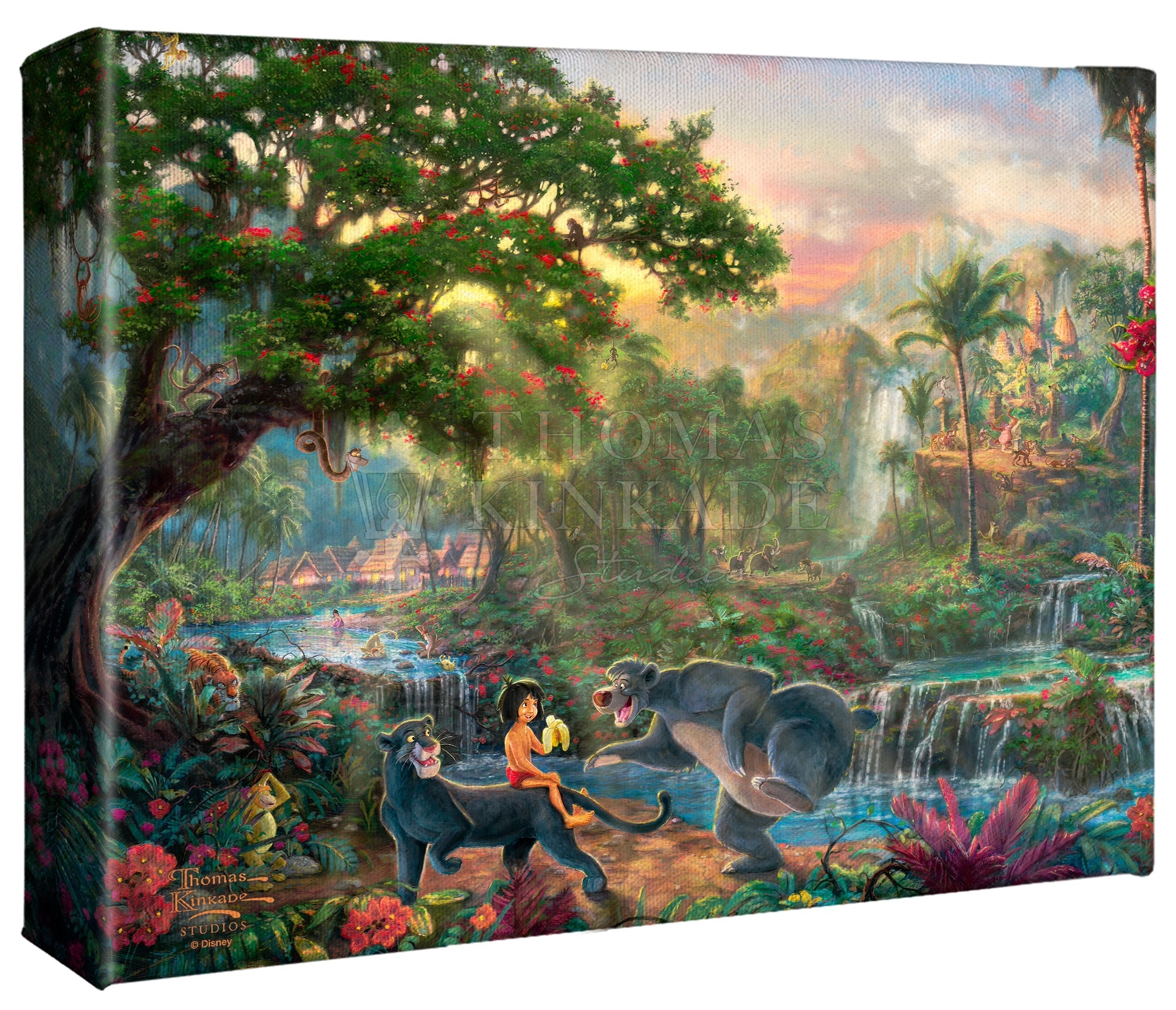 8 hotsell puzzles of thomas kinkade picturesincluding 2 disney