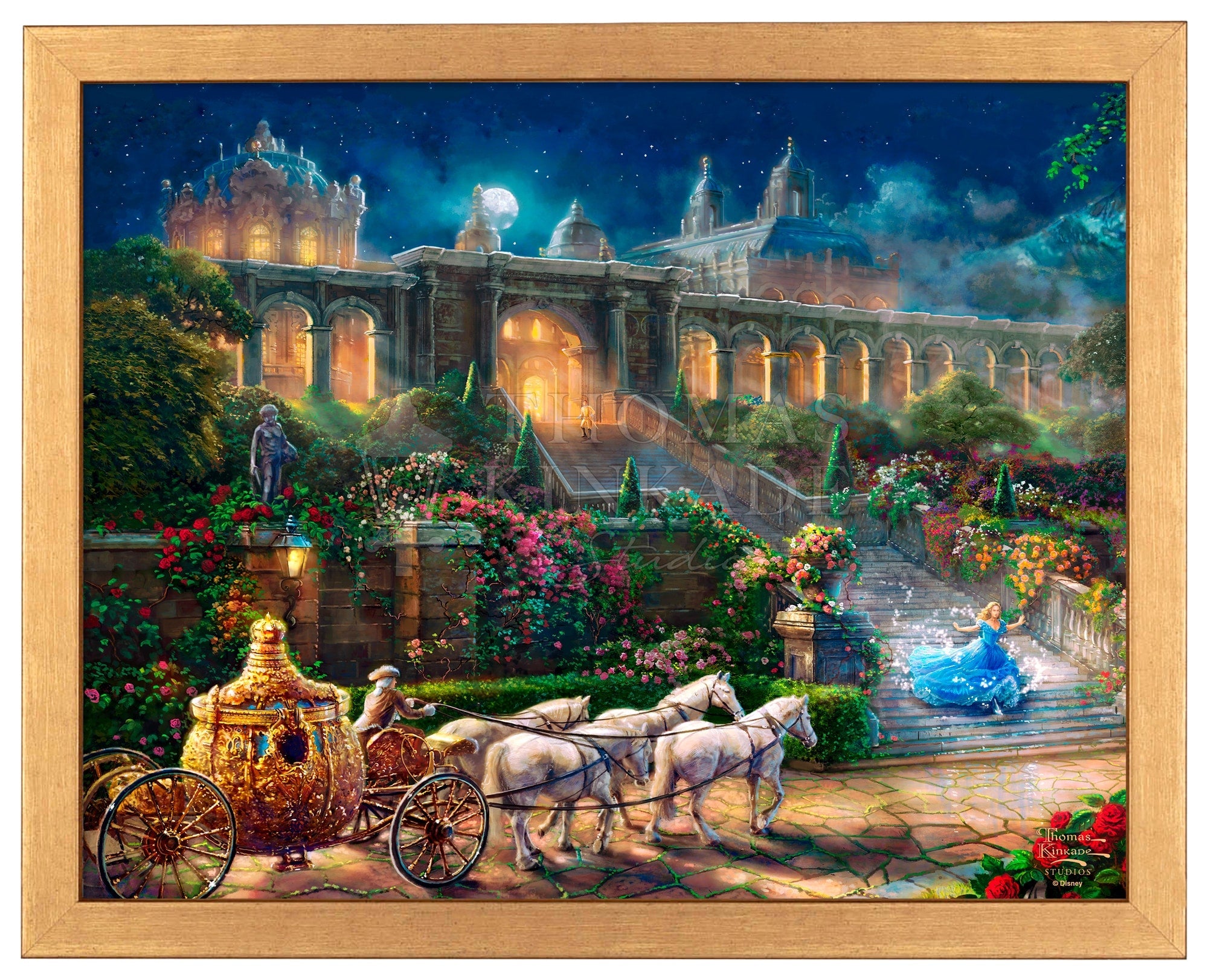 Disney Clock Strikes Midnight - Art Prints – Thomas Kinkade Studios