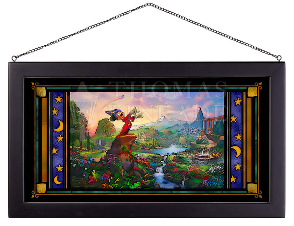 241203A Matted Framed Disney Serigraph