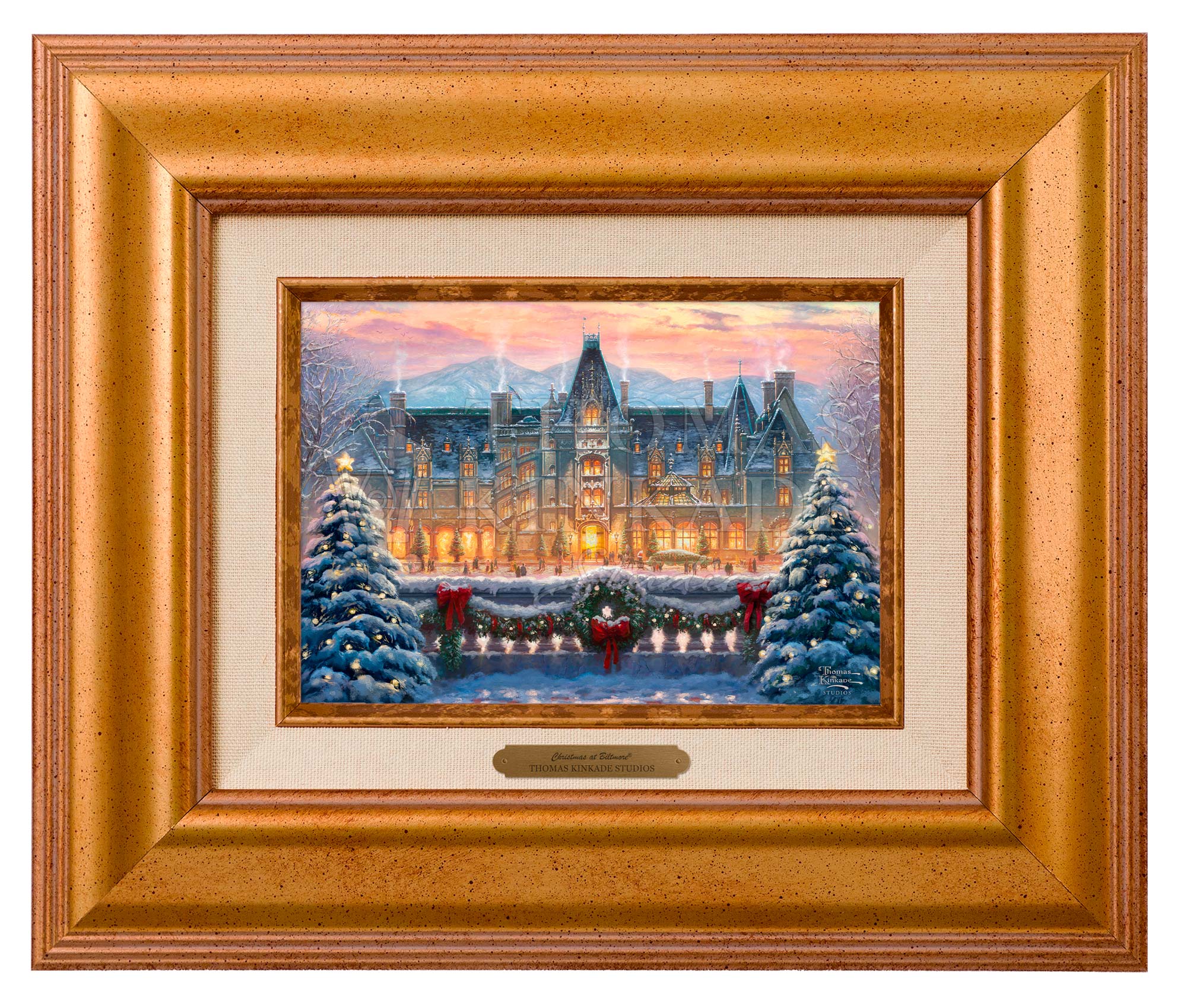 Christmas At Biltmore Brushworks Thomas Kinkade Studios   122706 1 