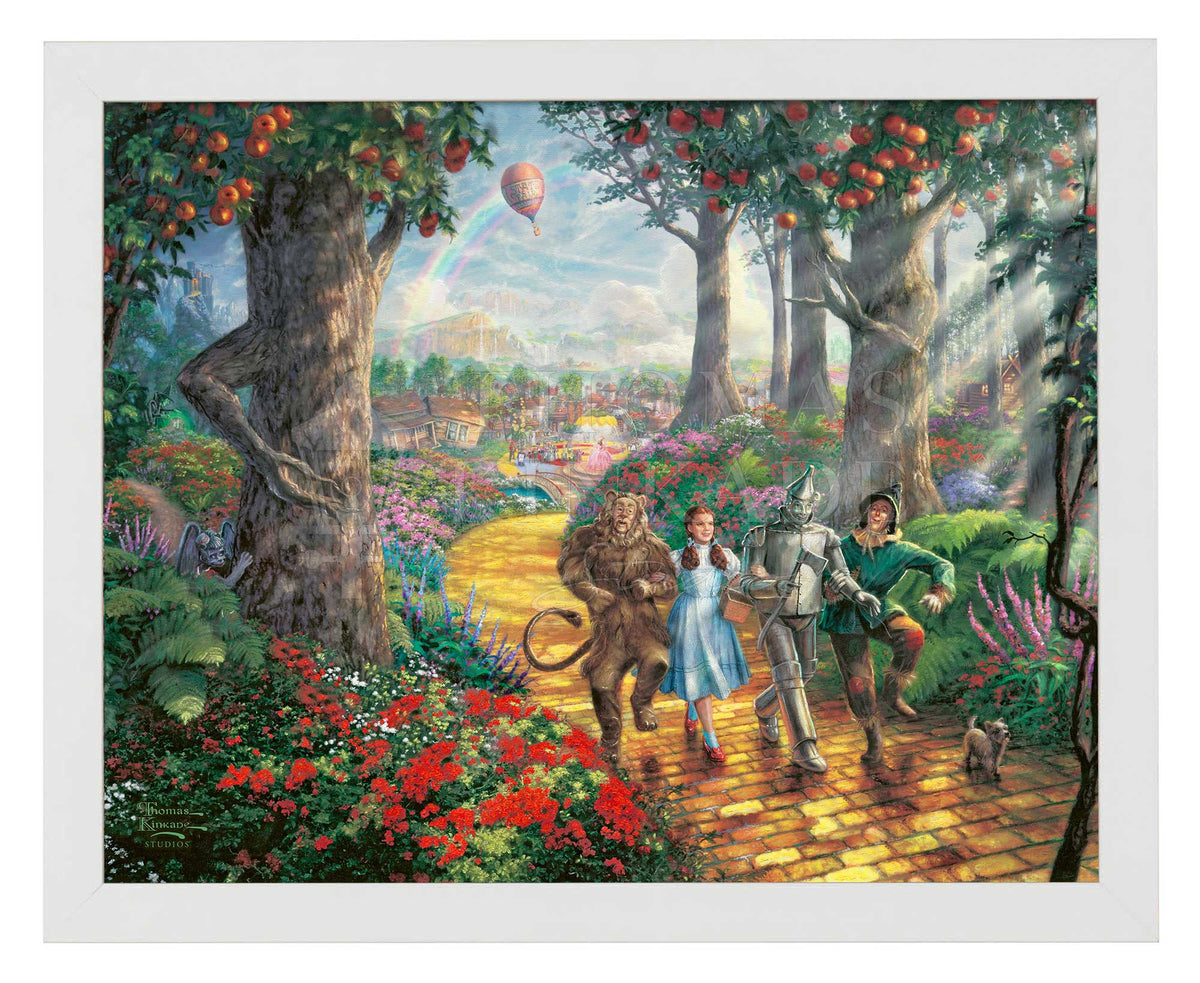Follow The Yellow Rope Follow The YELLOW BRICK ROAD® - Art Prints – Thomas Kinkade Studios