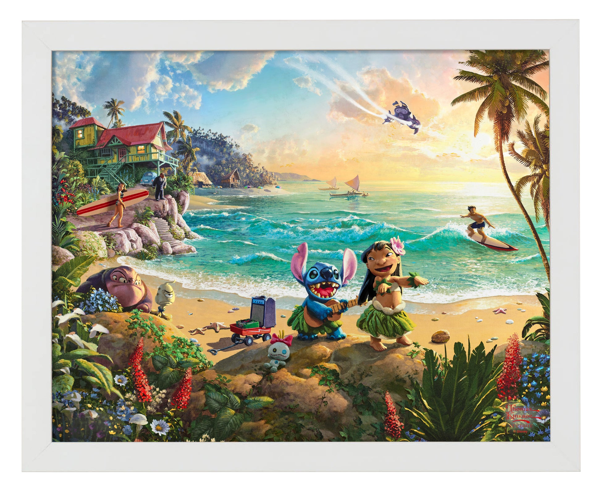 Set of 5 Lilo & Stitch Movie Wall Art Prints / Lilo and Stitch