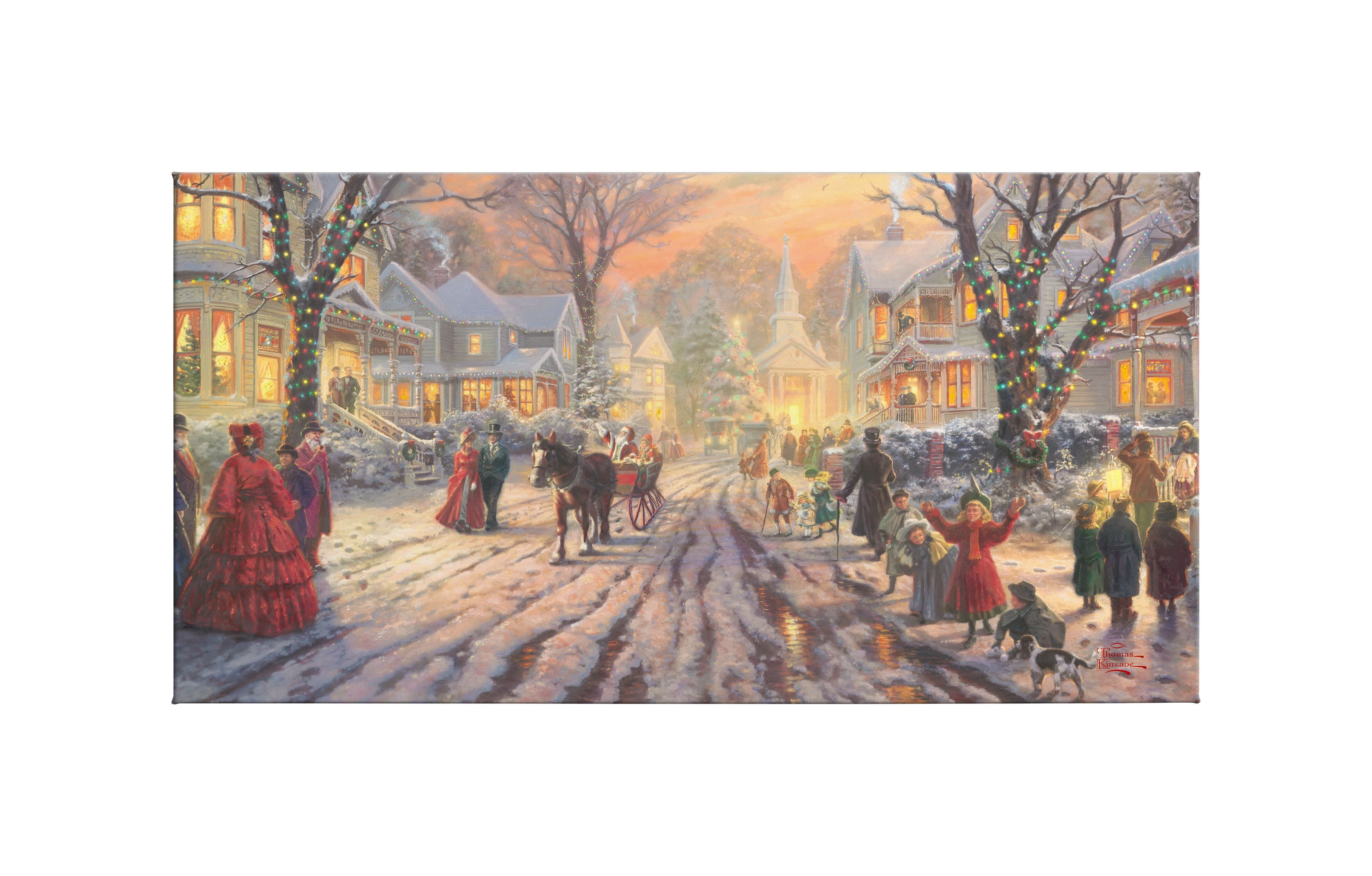 A Victorian Christmas Carol - 16" X 31" Gallery Wrapped Canvas – Thomas ...