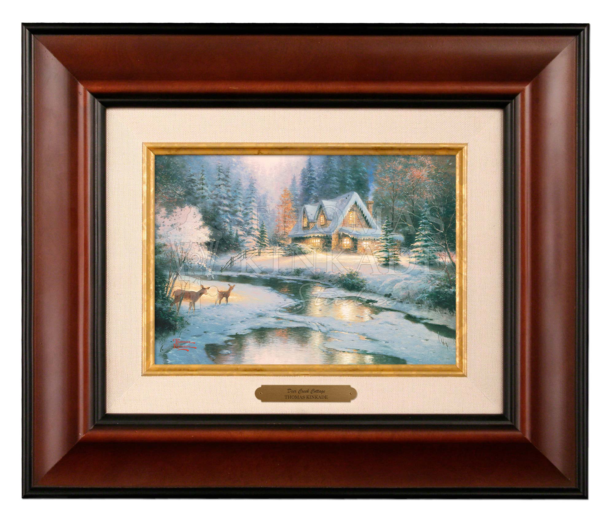 Thomas Kinkade, 'Deer Creek hotsell Cottage'