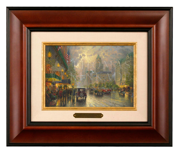 New York, Fifth Avenue Brushworks Thomas Kinkade Studios