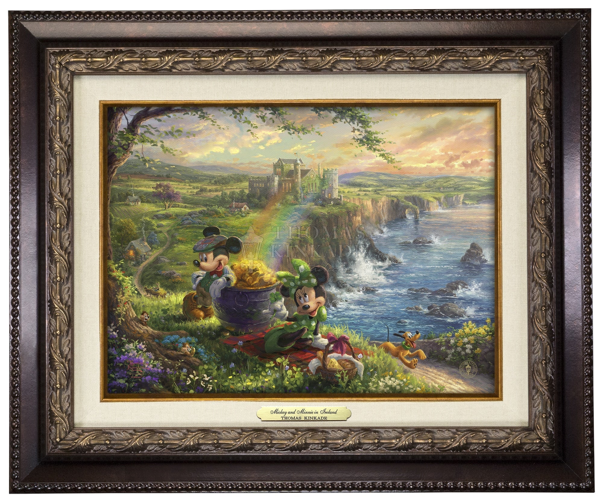 Disney Mickey and Minnie in Ireland - Canvas Classics