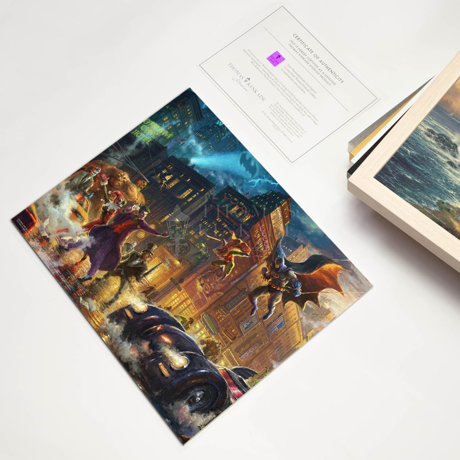 The Dark Knight™ Saves Gotham City™ - Art Prints - Thomas Kinkade Studios