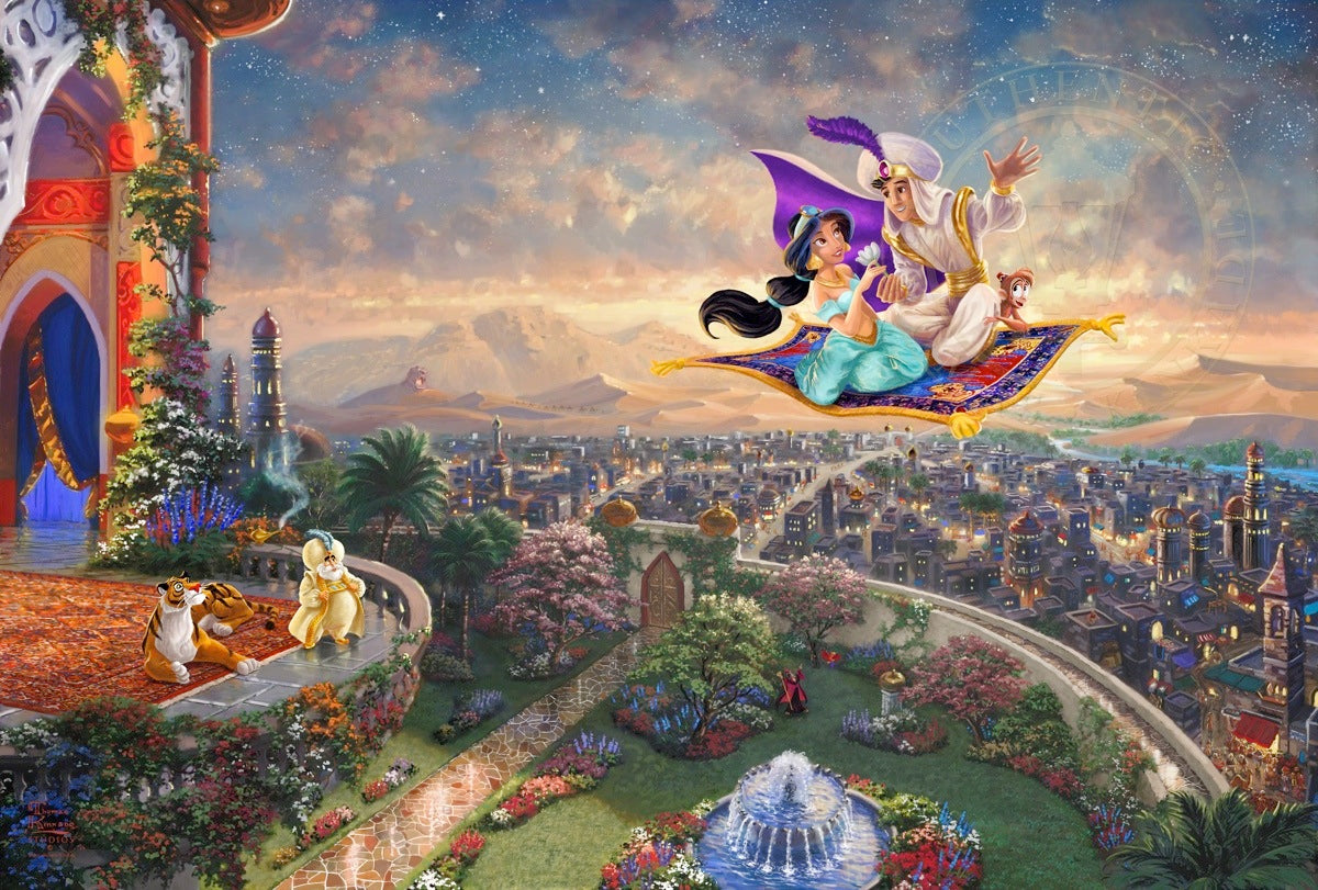 Disney Aladdin - Limited Edition Canvas – Thomas Kinkade Studios