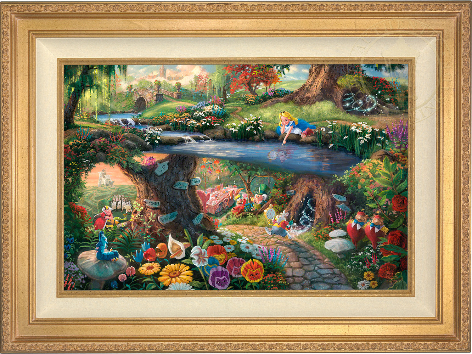 Alice In Wonderland high quality canvas