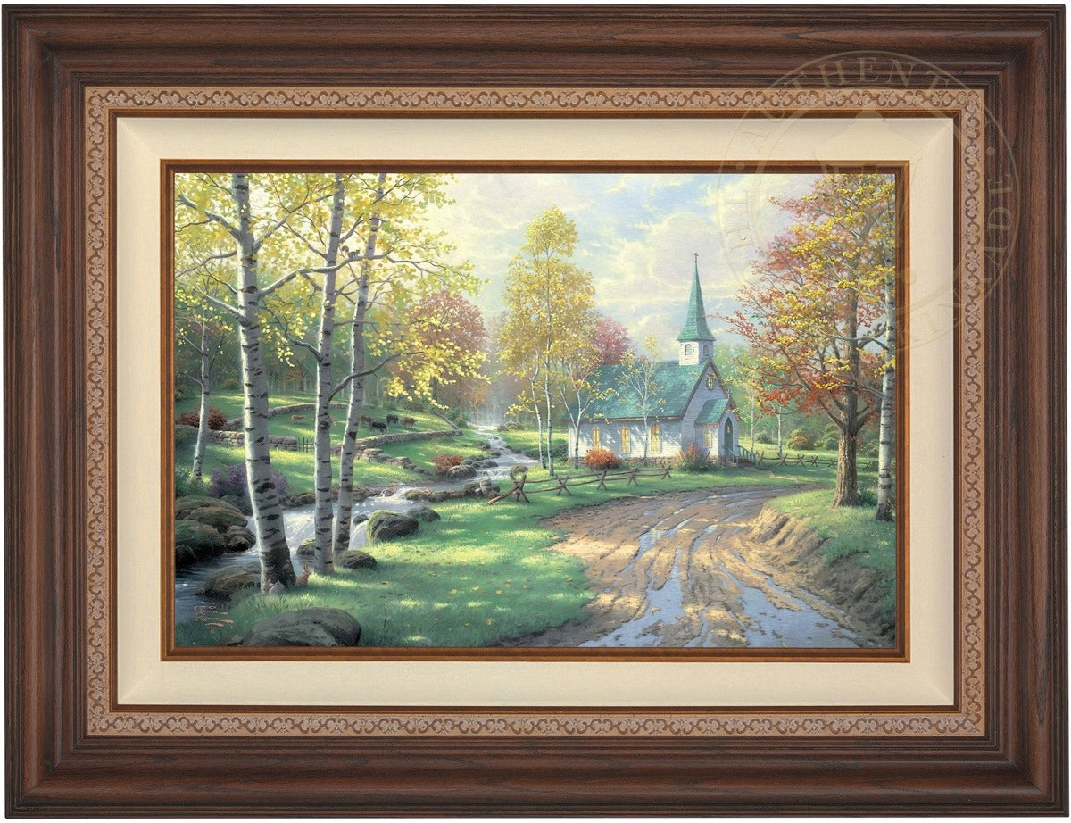 The Aspen Chapel - Limited Edition Canvas – Thomas Kinkade Studios