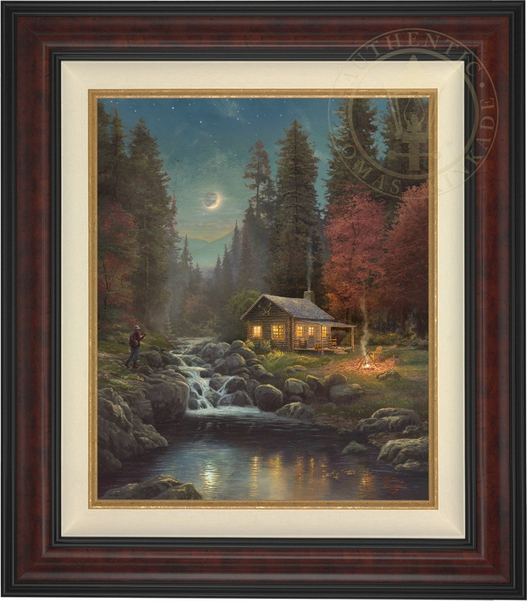 Away From It All - Limited Edition Canvas – Thomas Kinkade Studios