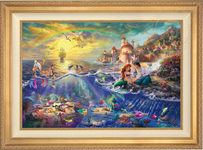 Disney The Little Mermaid - Limited Edition Canvas – Thomas Kinkade Studios