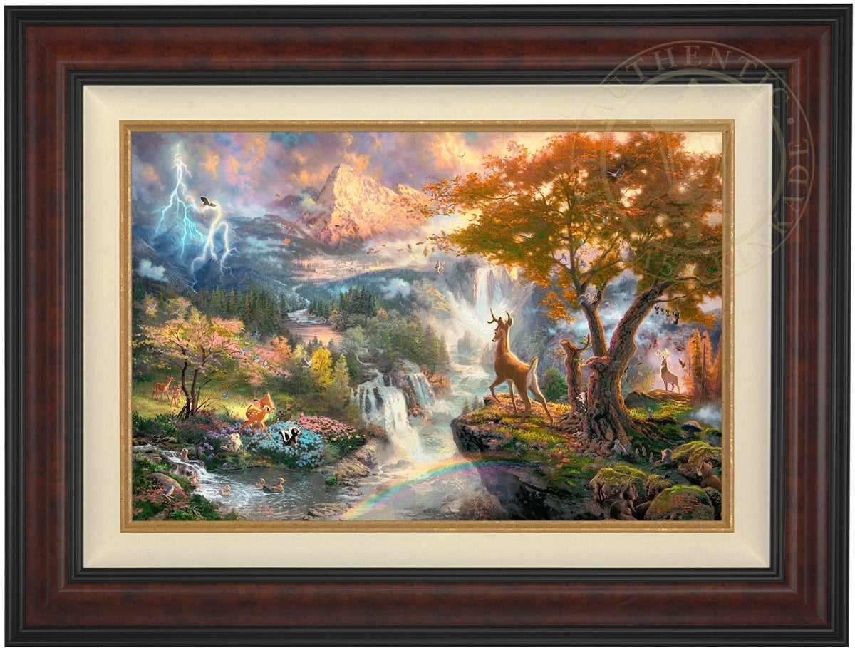 Disney Bambi's First Year - Limited Edition Canvas – Thomas Kinkade Studios