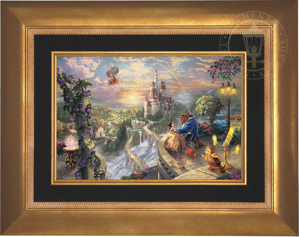 Disney Beauty and the Beast Falling in Love - Jewel Edition Art – Thomas  Kinkade Studios