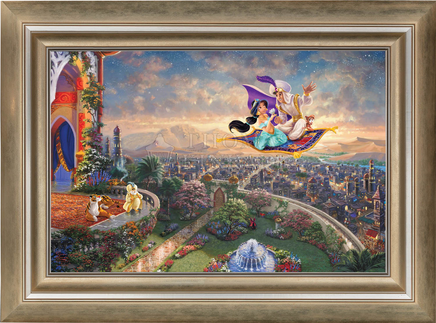 Disney Paintings Thomas Kinkade Aladdin