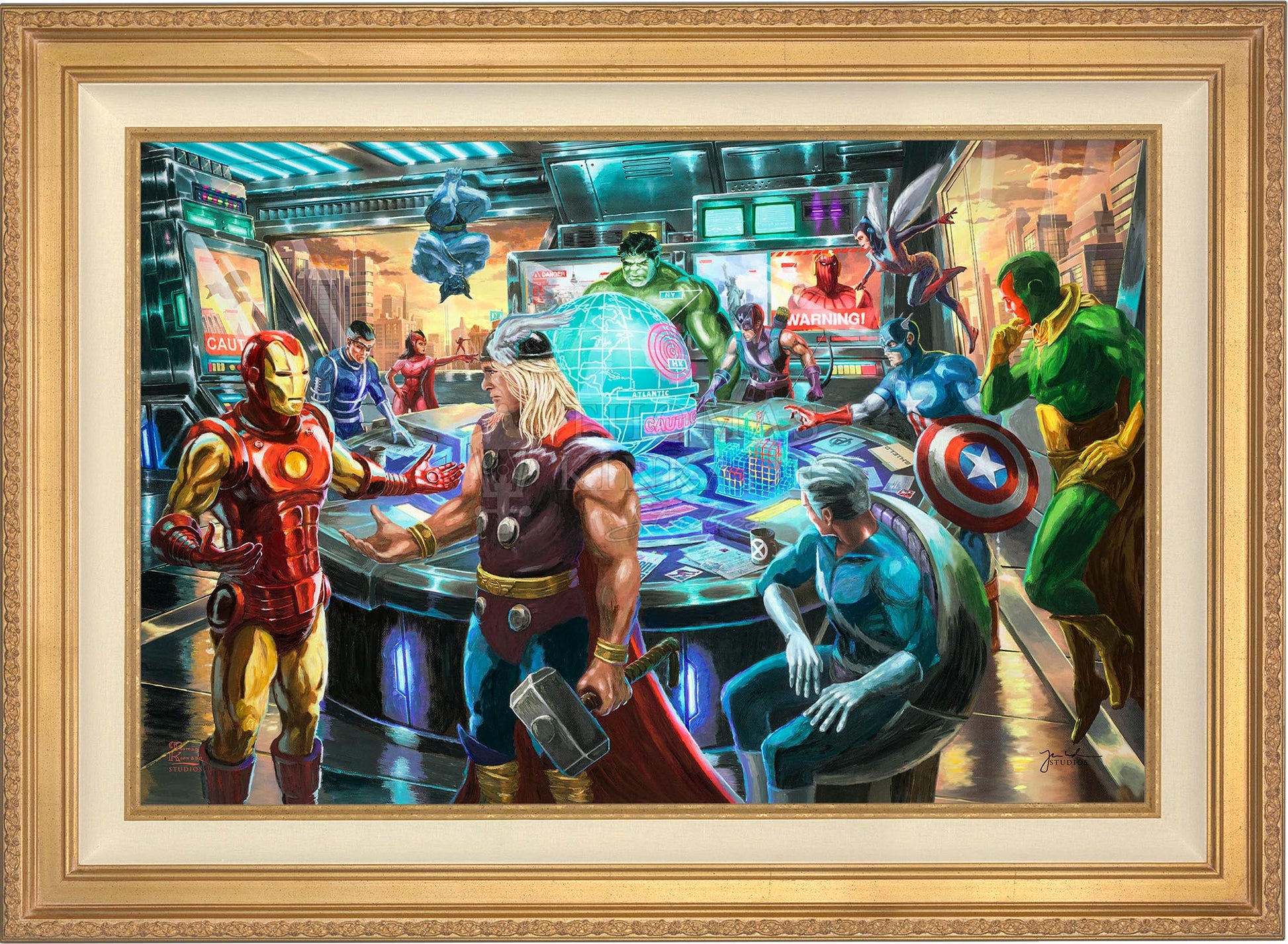 Avengers Assemble Limited Edition A1 Art Print 