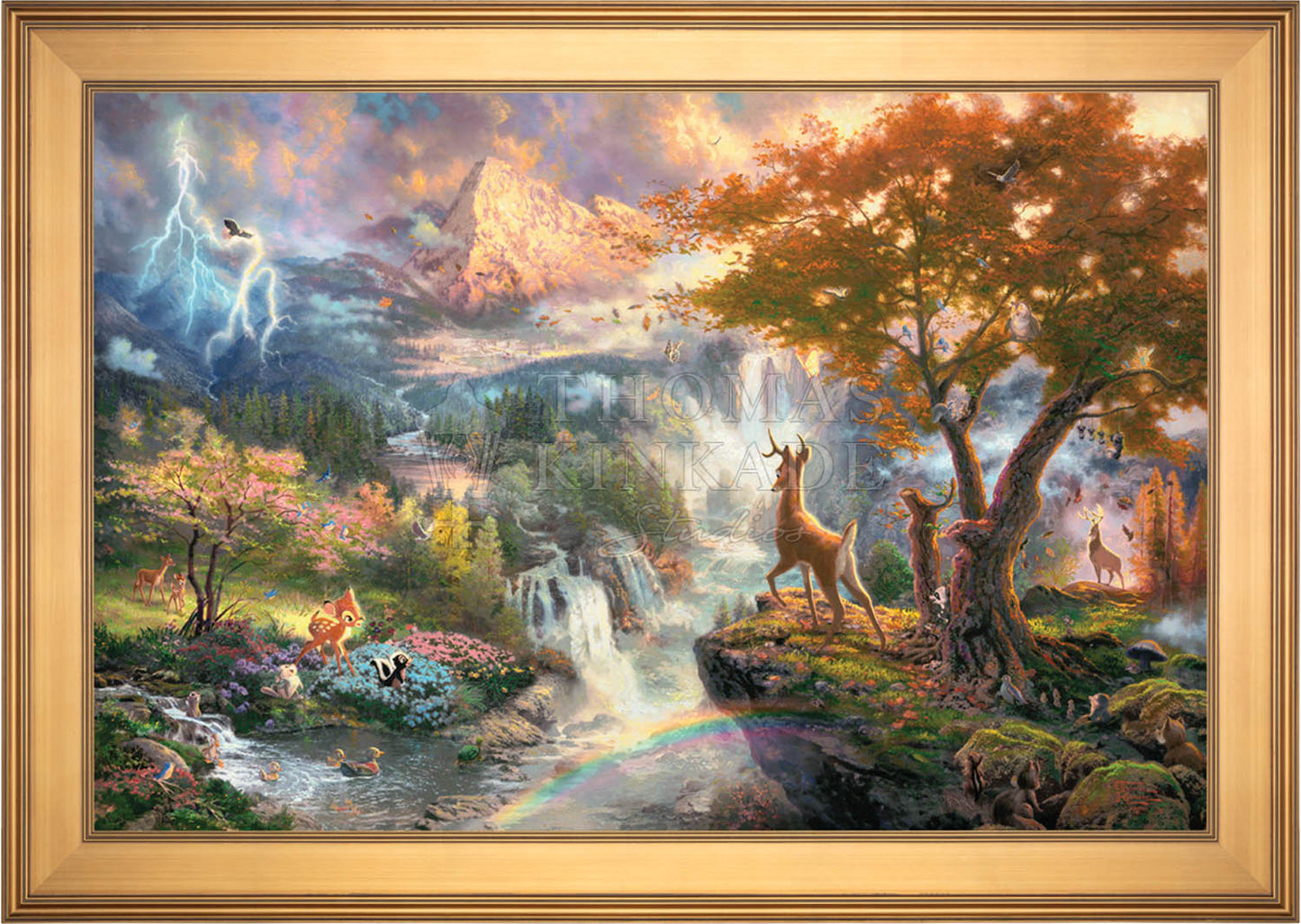 Aesthetic Bambi Disney Paint By Numbers - PBN Canvas