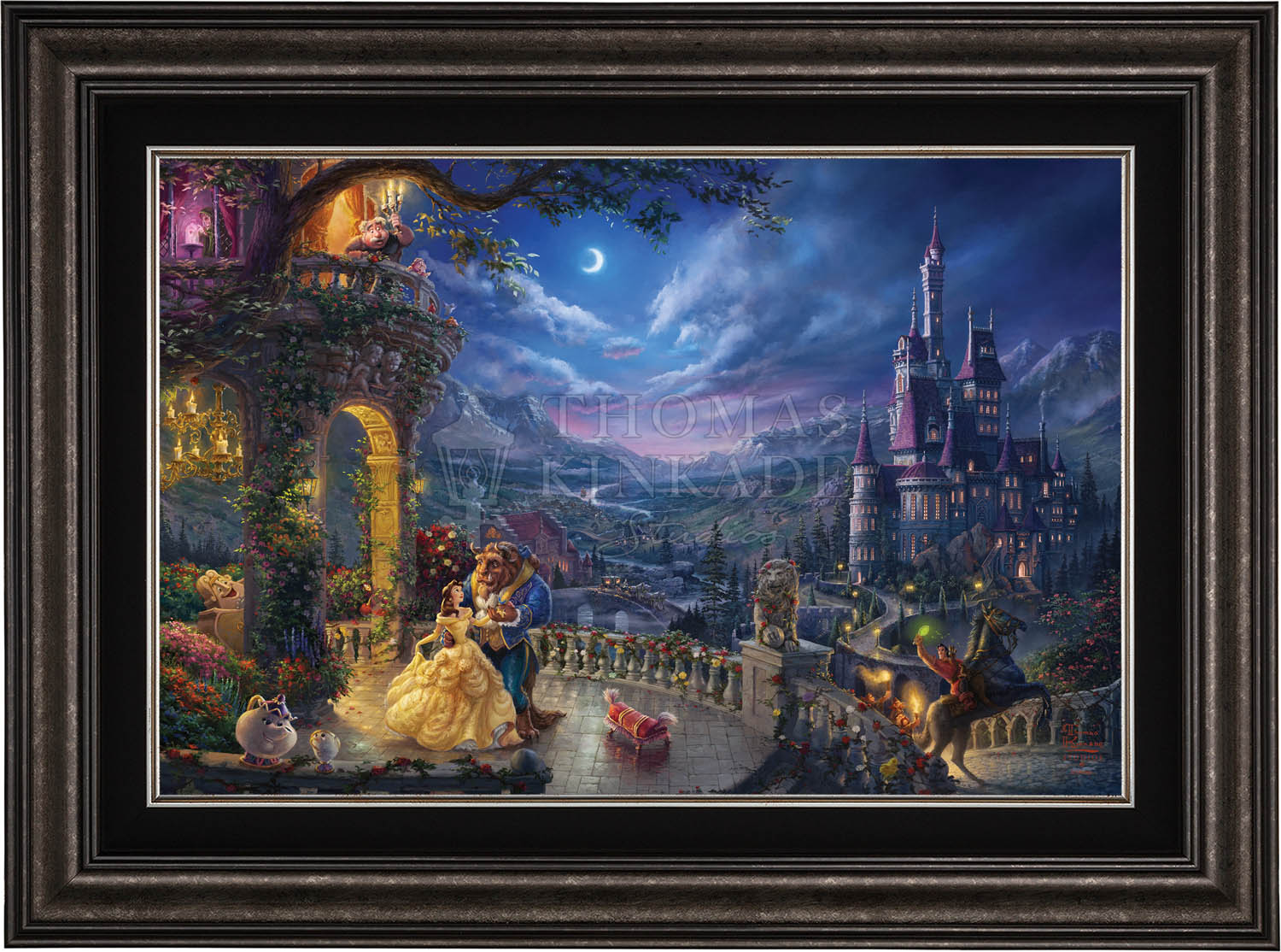 Thomas kinkade Beuty And The Beast Disney – Diamond Paintings