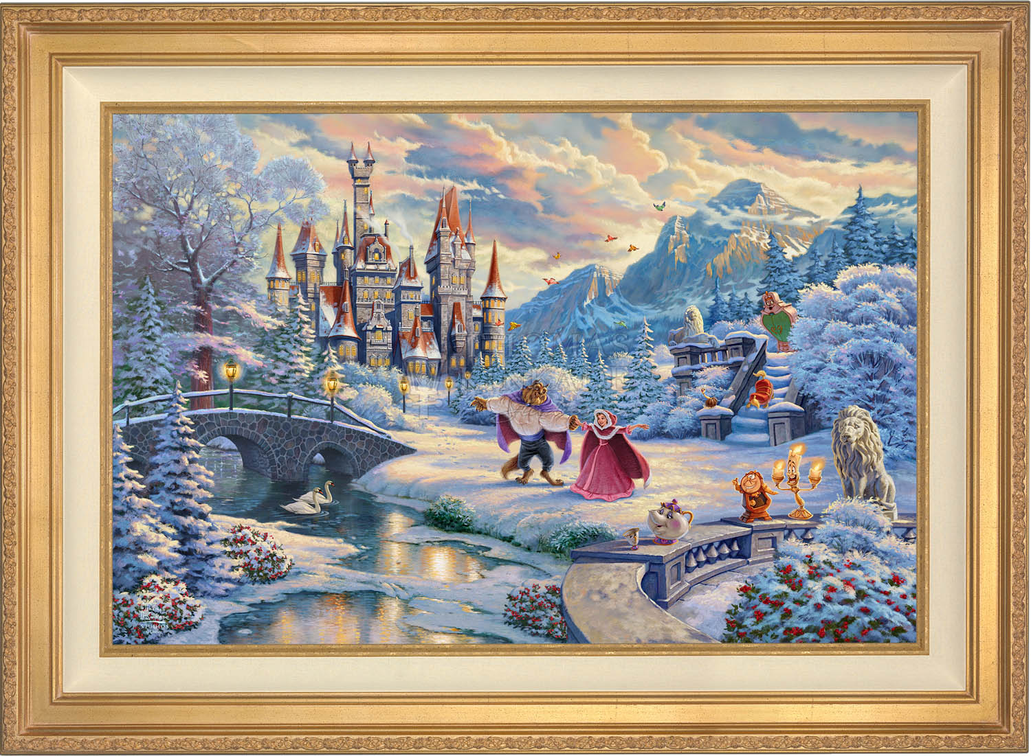 Disney Beauty and The Beast 5D Diamond Painting Art