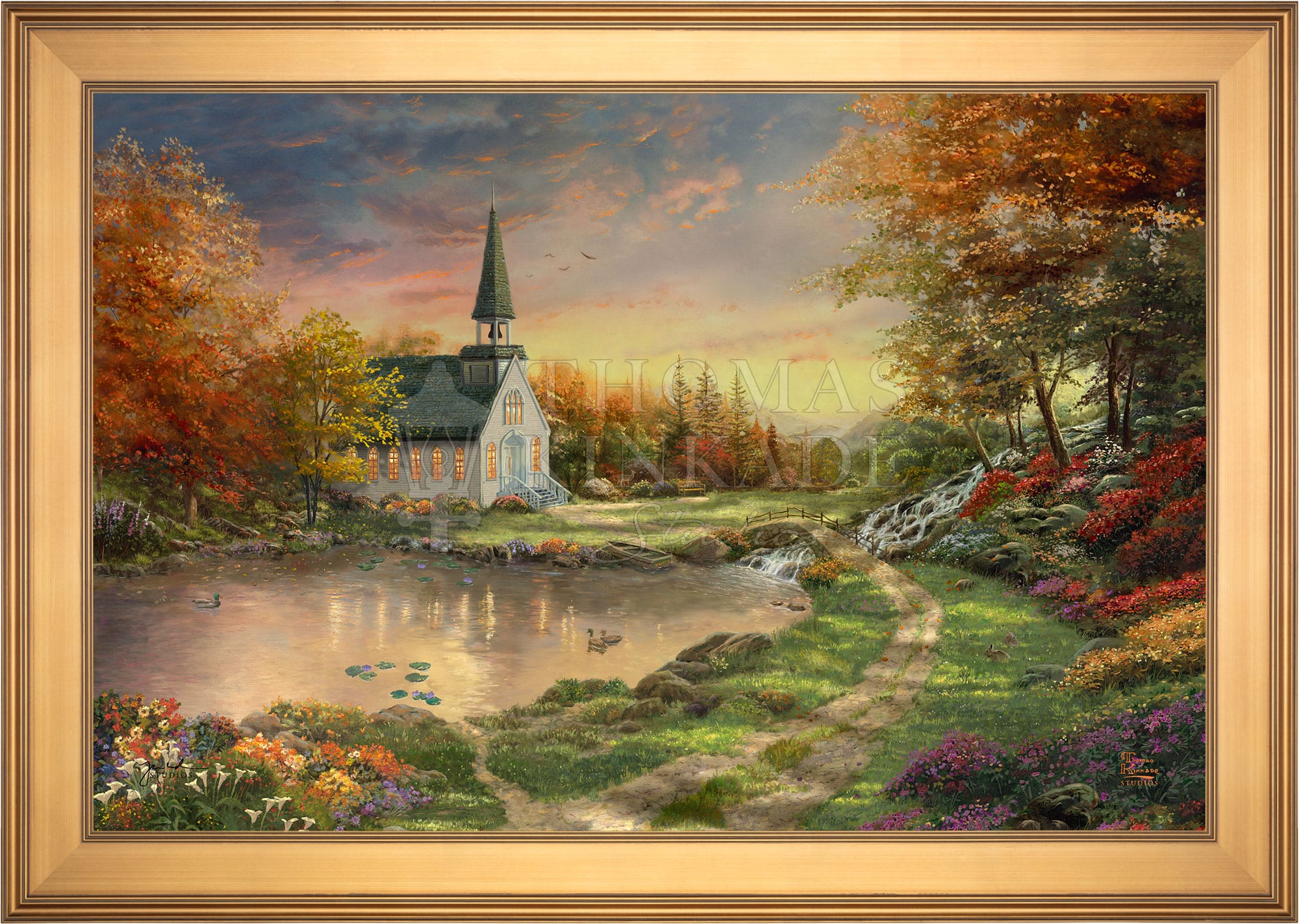 Chapel of Reflection - Limited Edition Canvas